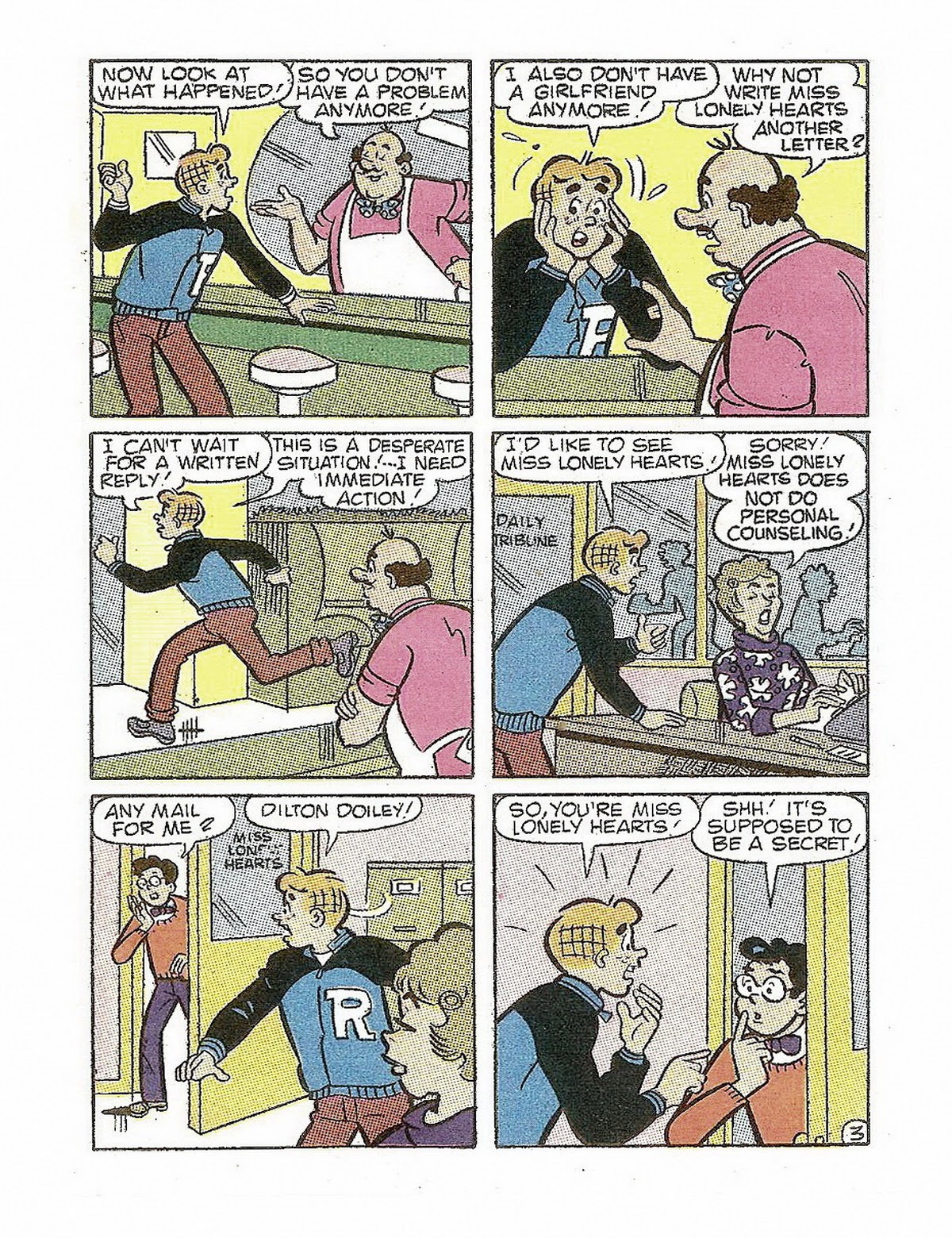 Read online Archie's Double Digest Magazine comic -  Issue #57 - 238