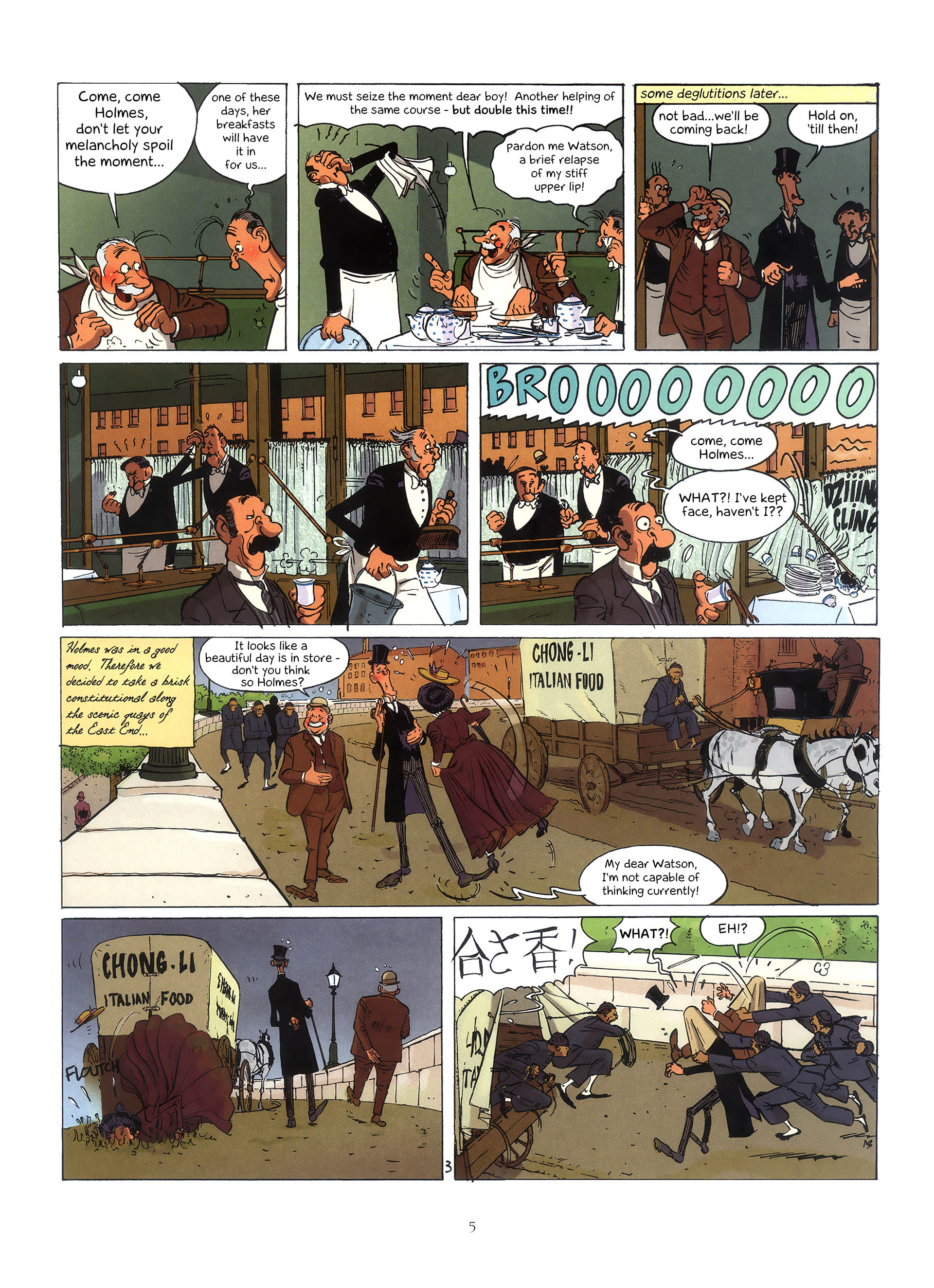Read online Baker Street (2000) comic -  Issue #3 - 5