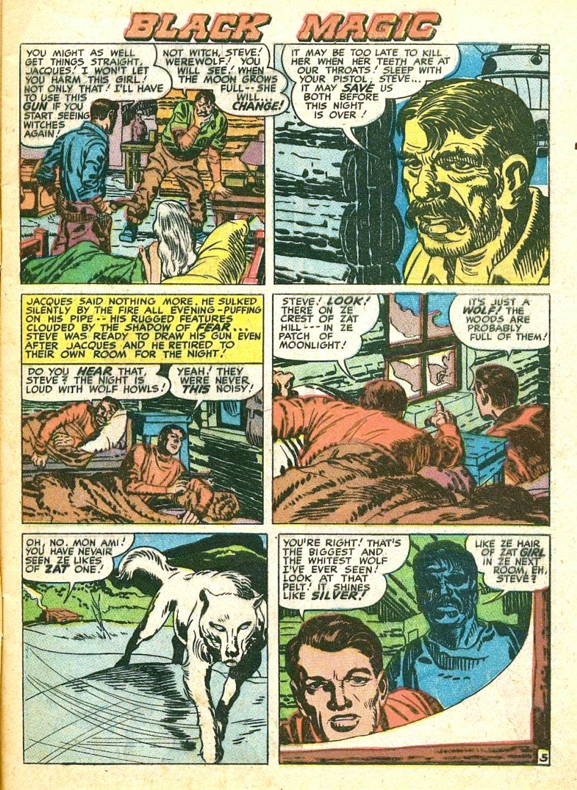 Read online Black Magic (1950) comic -  Issue #3 - 7