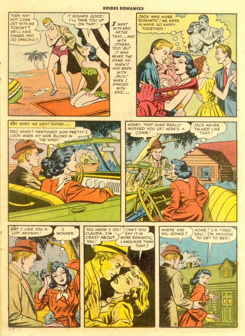 Read online Brides Romances comic -  Issue #14 - 15