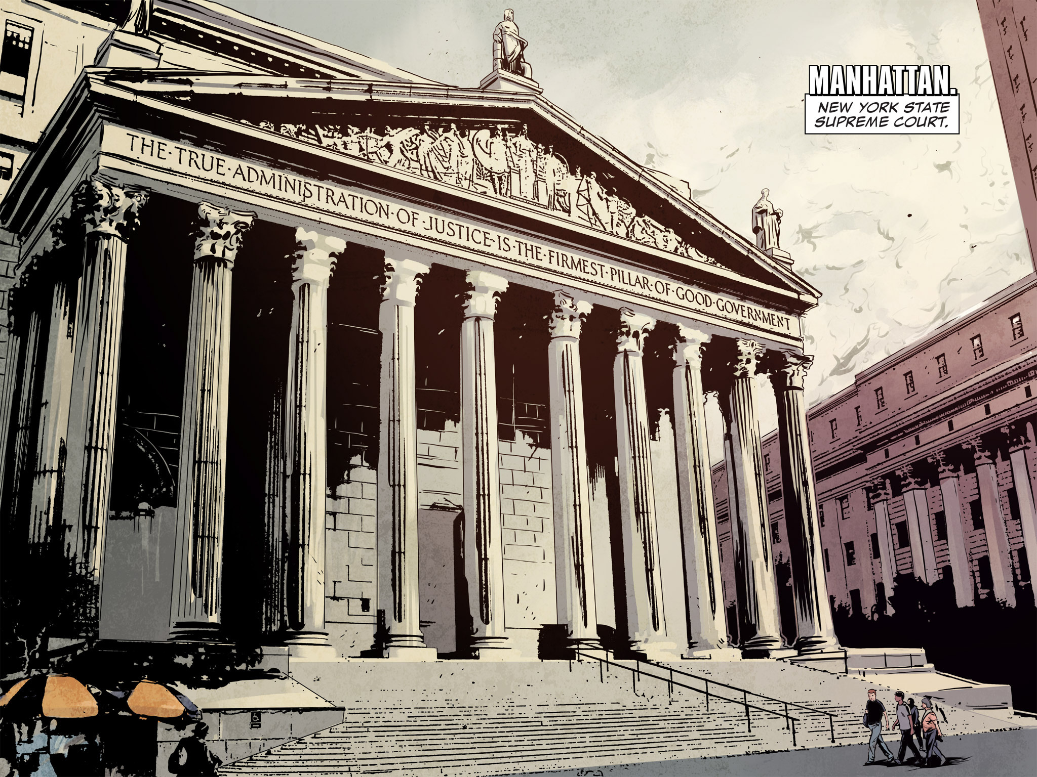 Read online Daredevil / Punisher : The Seventh Circle comic -  Issue #1 - 2