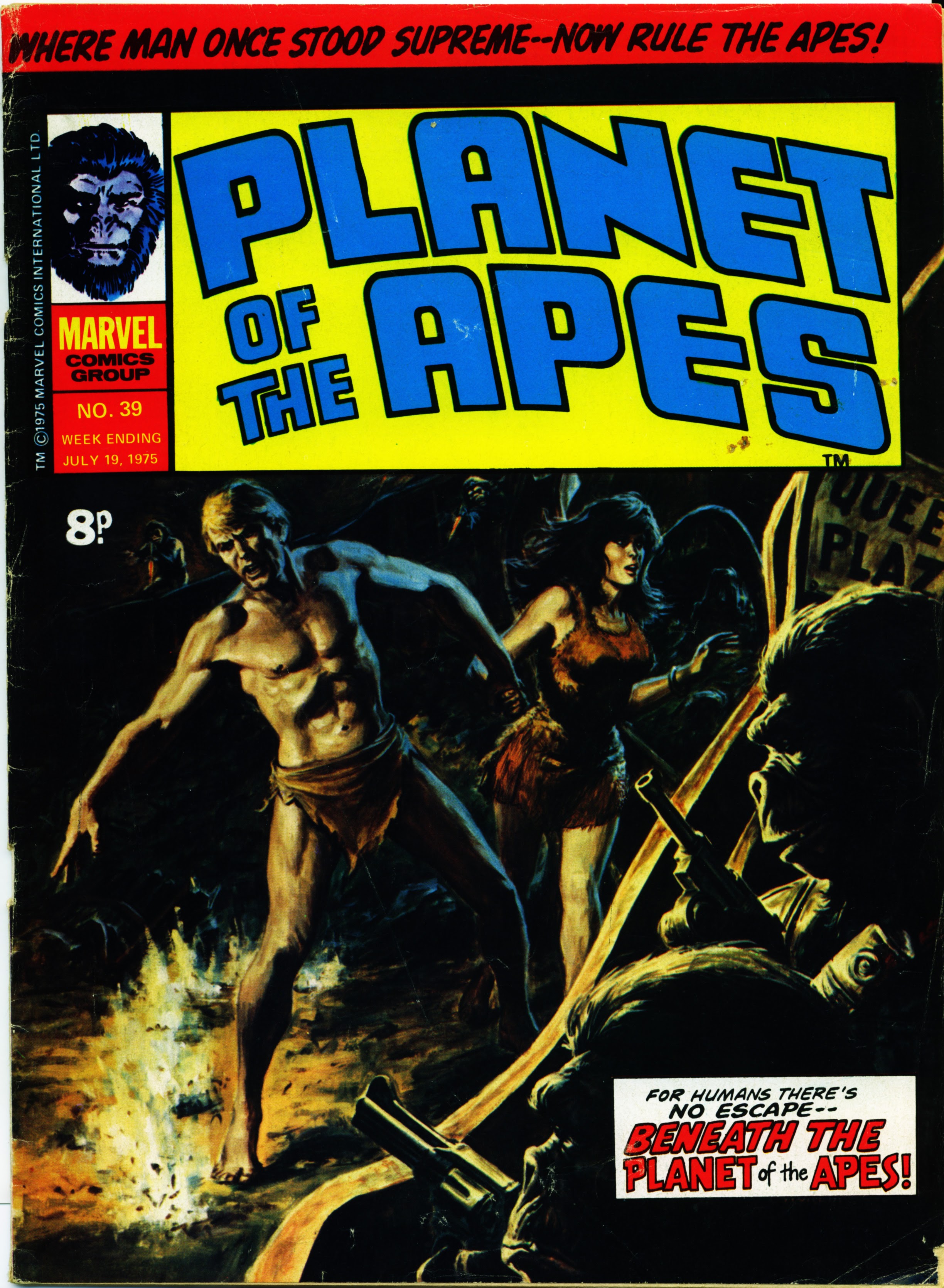 Read online Planet of the Apes (1974) comic -  Issue #39 - 1