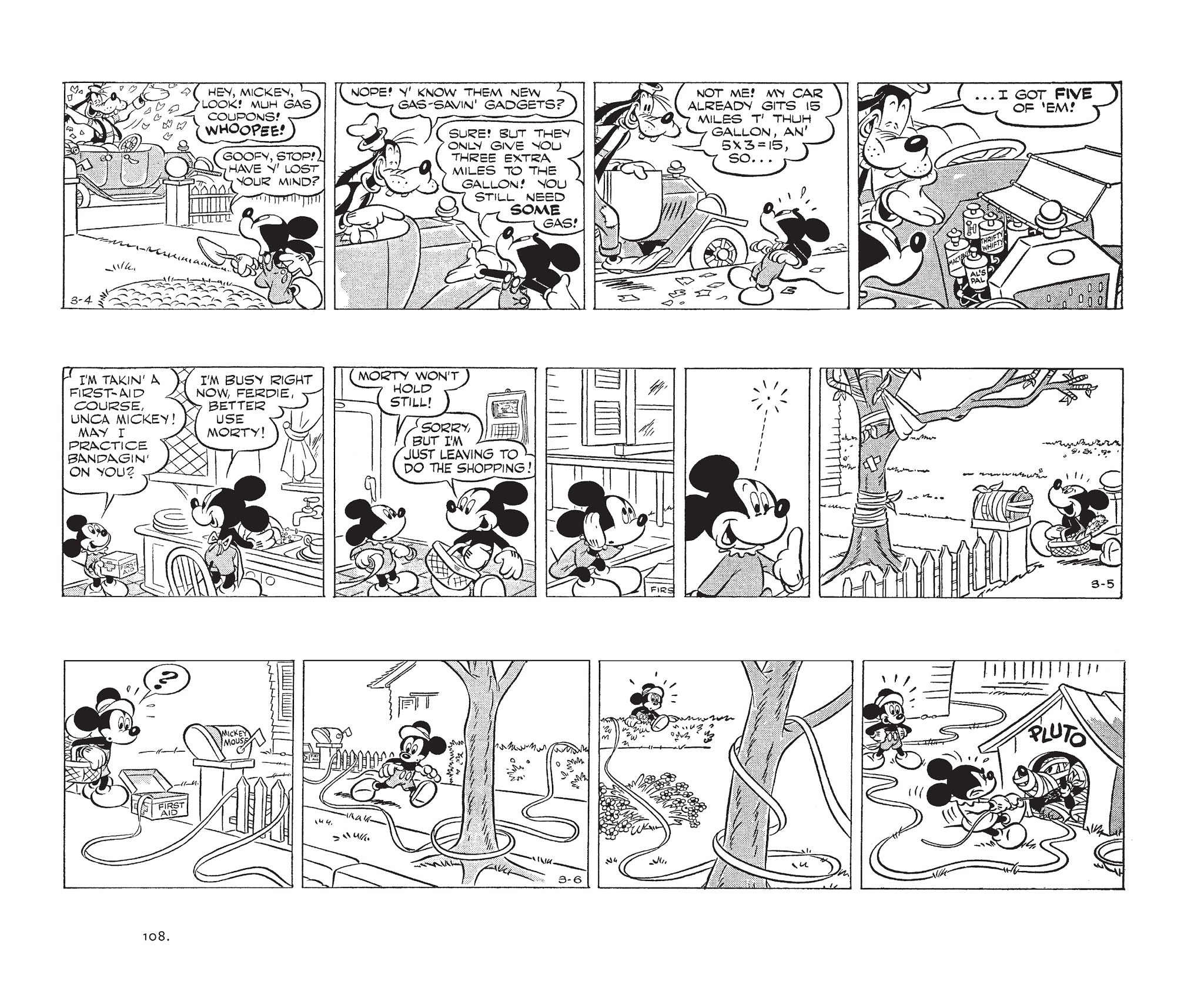 Read online Walt Disney's Mickey Mouse by Floyd Gottfredson comic -  Issue # TPB 7 (Part 2) - 8