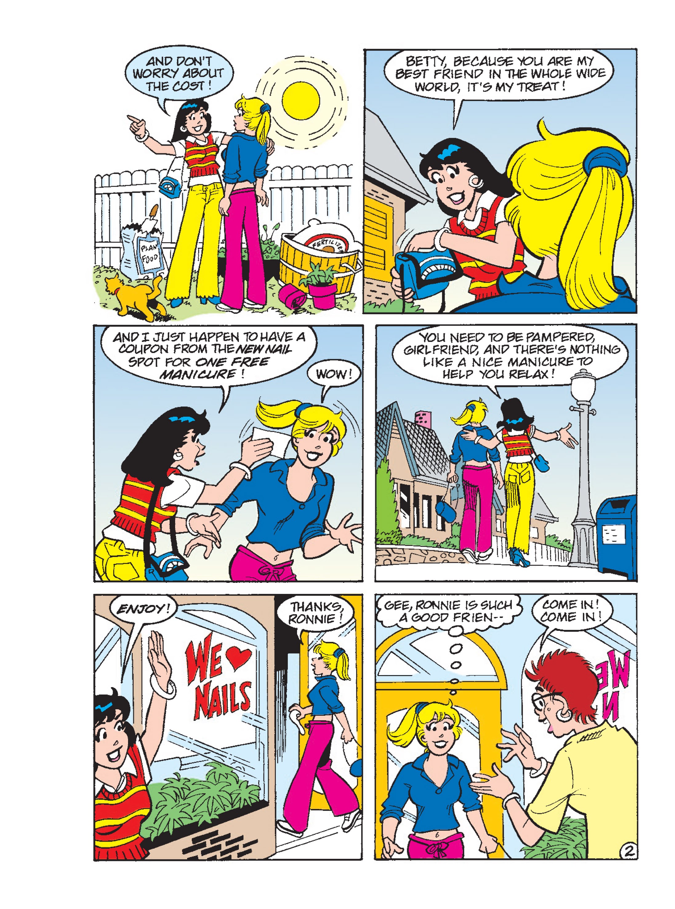 Read online Betty & Veronica Friends Double Digest comic -  Issue #271 - 136