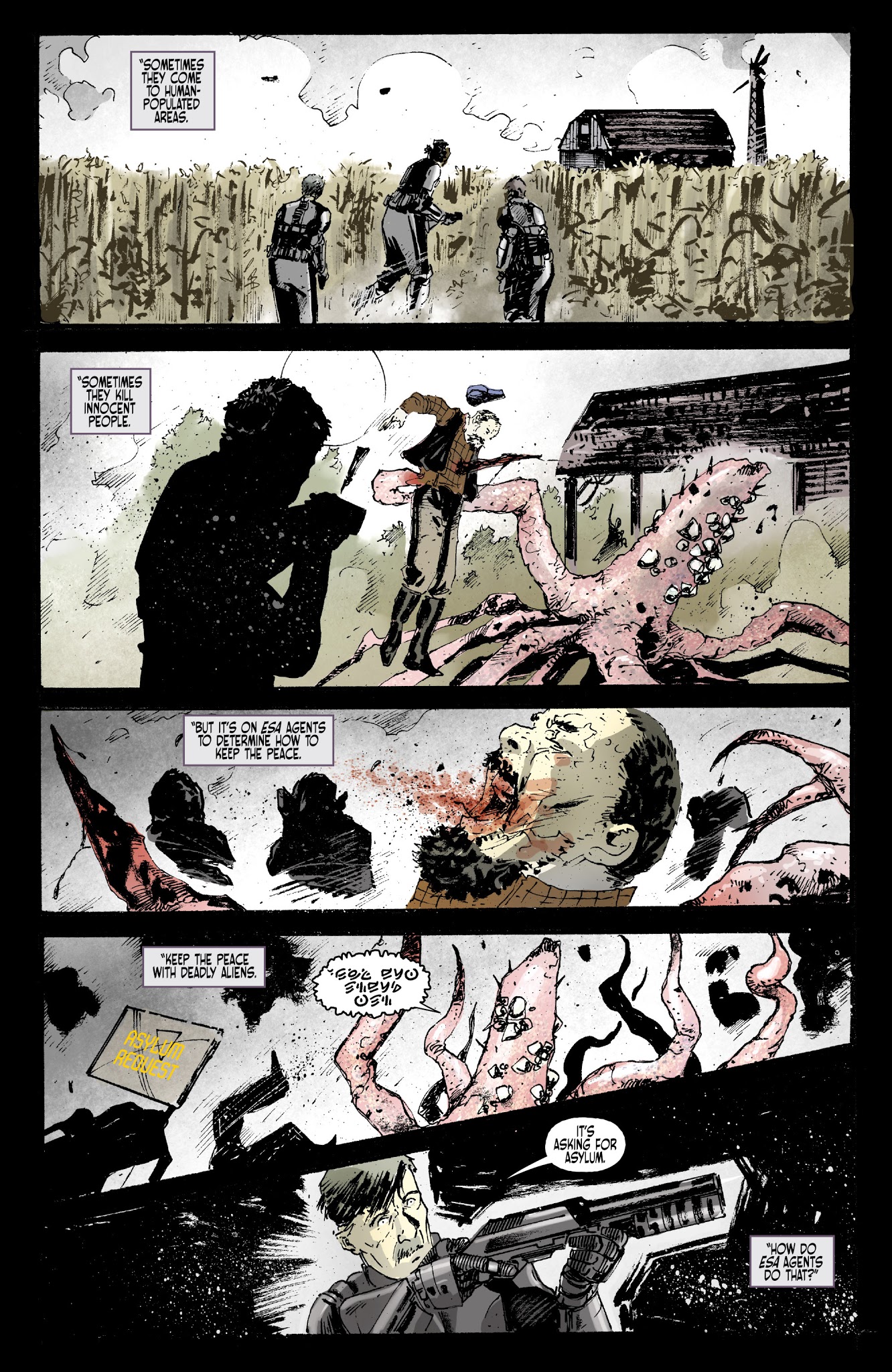 Read online Port of Earth comic -  Issue #5 - 5