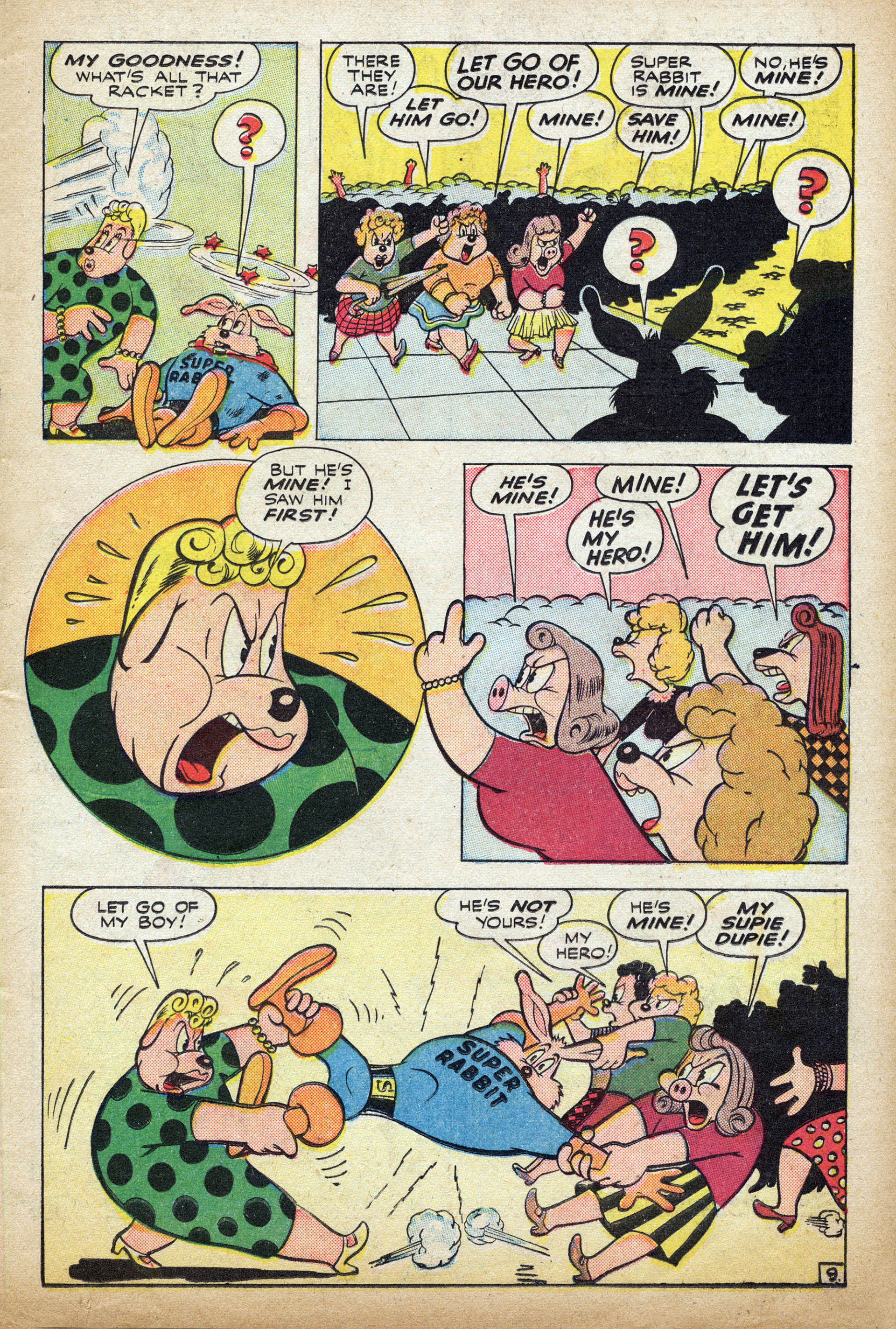 Read online Super Rabbit comic -  Issue #10 - 11