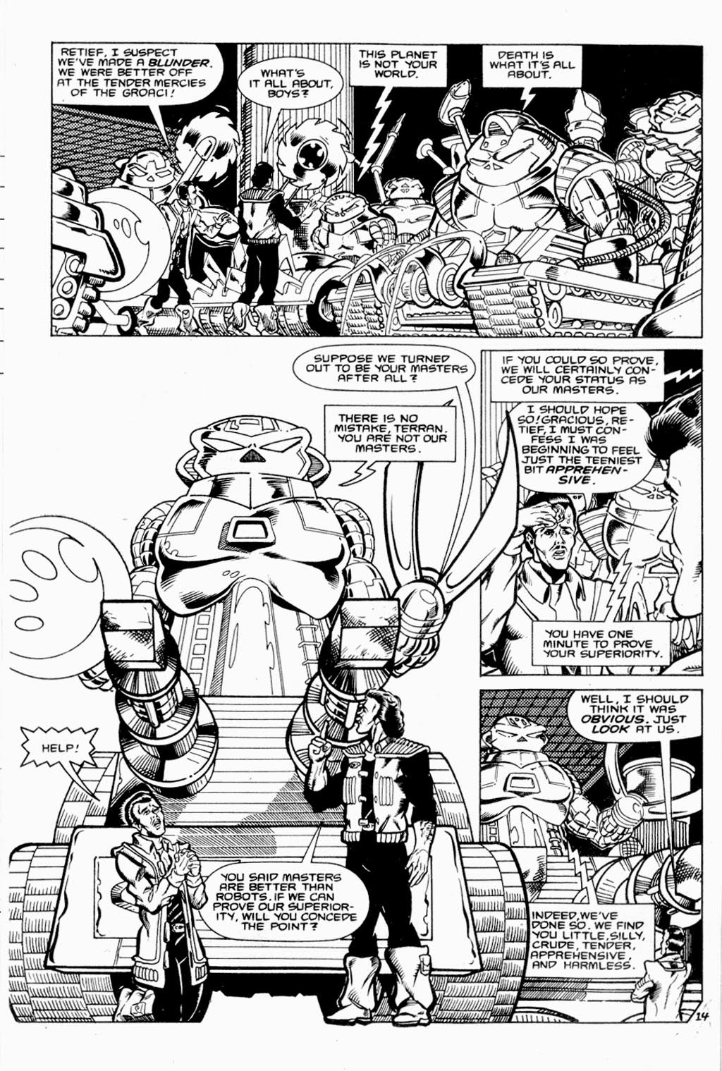 Read online Retief (1991) comic -  Issue #3 - 16