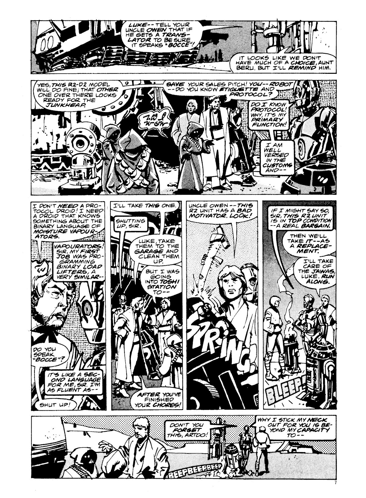 Read online Star Wars Weekly comic -  Issue #2 - 7