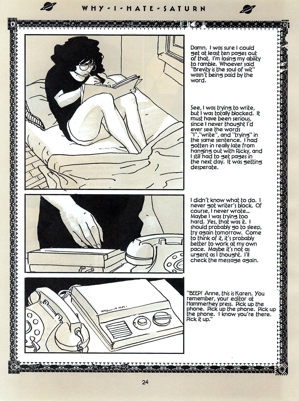 Read online Why I Hate Saturn comic -  Issue # TPB (Part 1) - 28