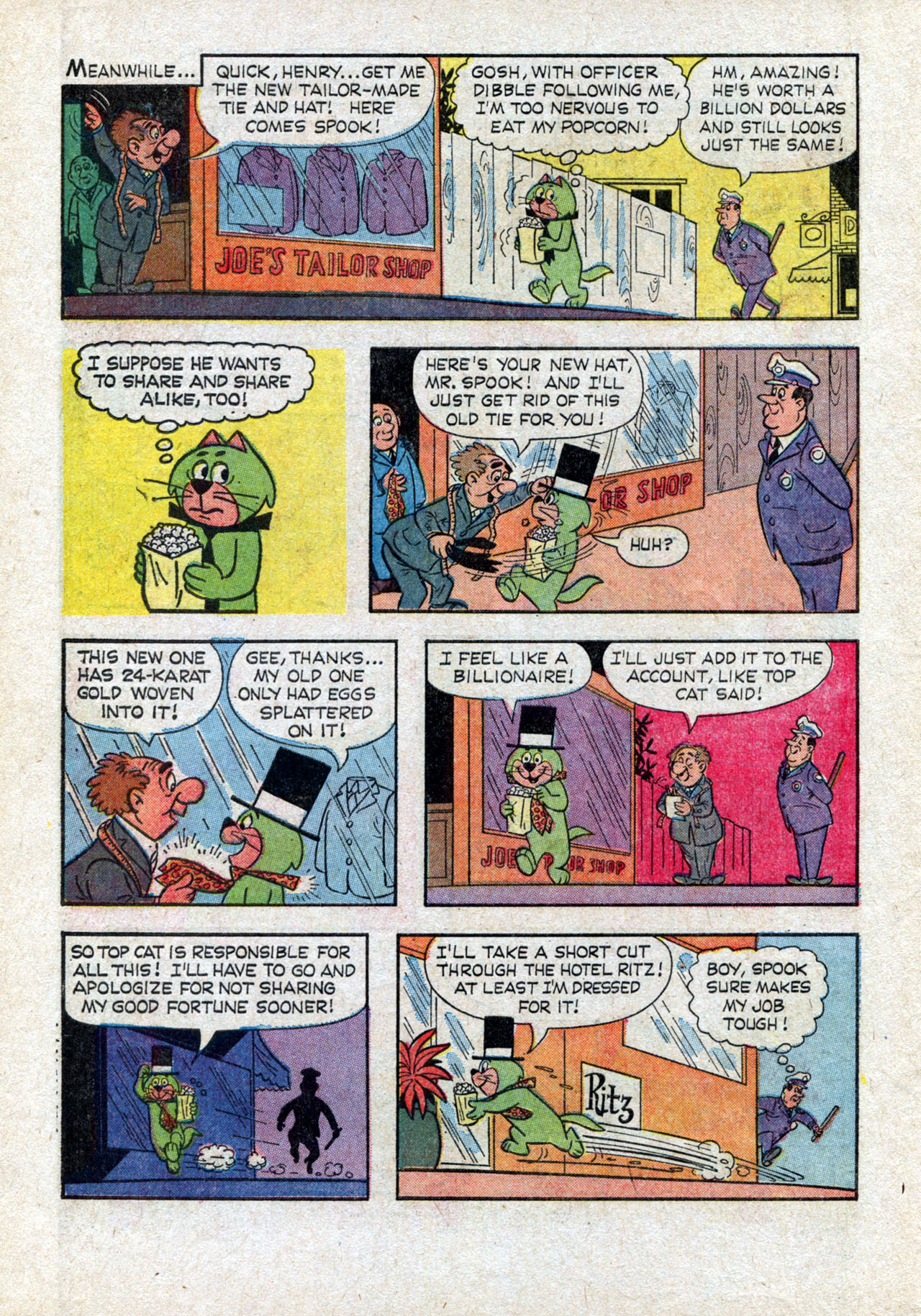 Read online Top Cat (1962) comic -  Issue #10 - 6