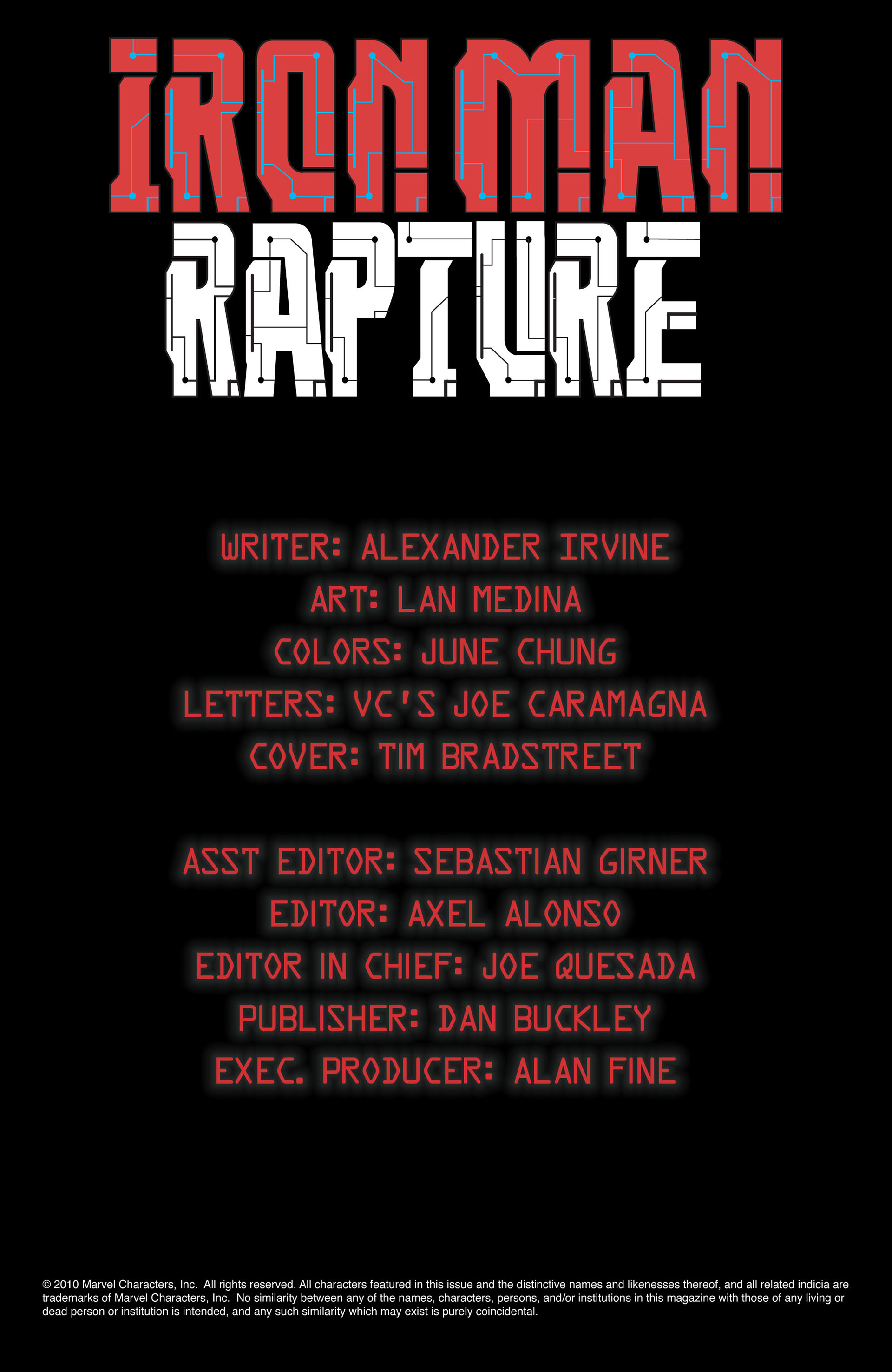Read online Iron Man: Rapture comic -  Issue #1 - 2
