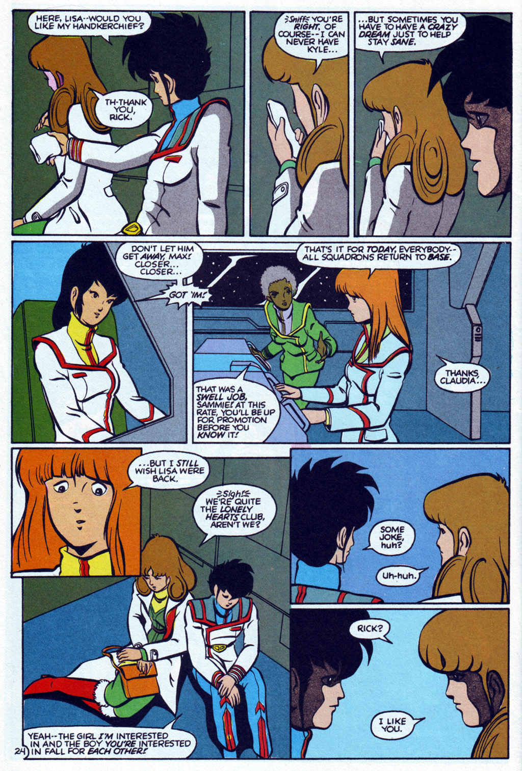 Read online Robotech The Macross Saga comic -  Issue #21 - 25