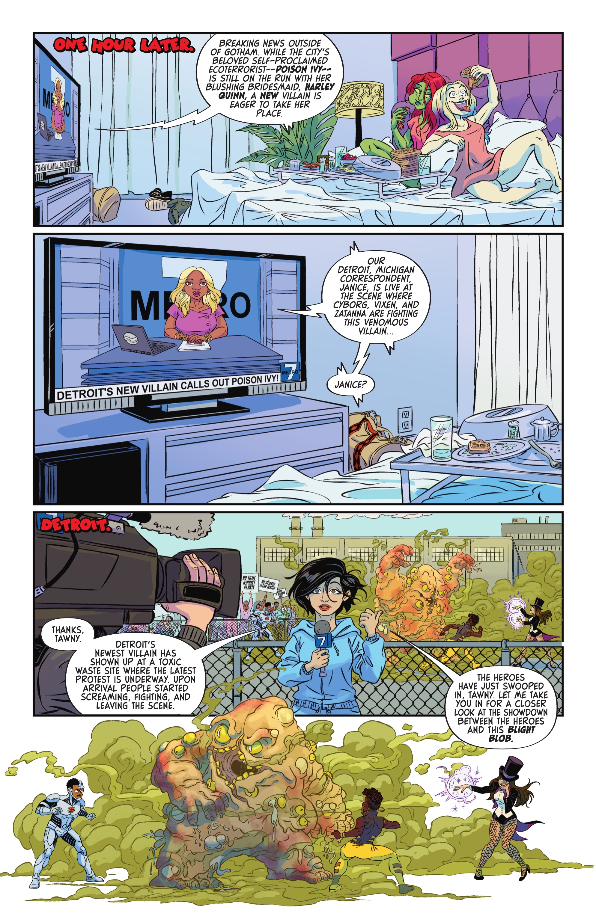 Read online Harley Quinn: The Animated Series: The Eat. Bang! Kill. Tour comic -  Issue #4 - 4