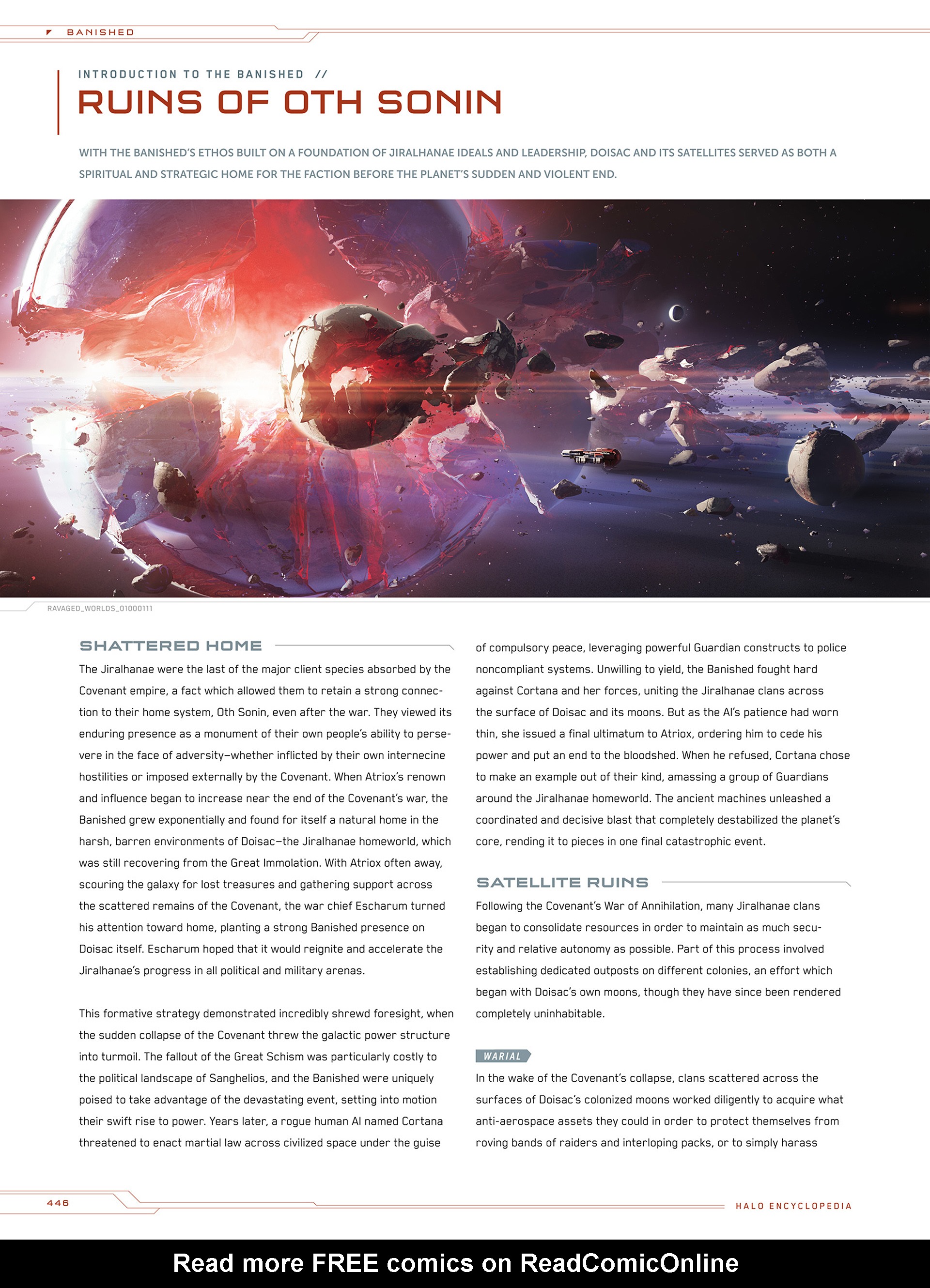 Read online Halo Encyclopedia comic -  Issue # TPB (Part 5) - 39