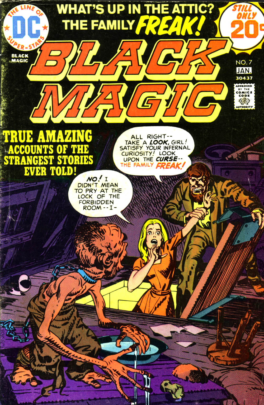 Read online Black Magic (1973) comic -  Issue #7 - 1