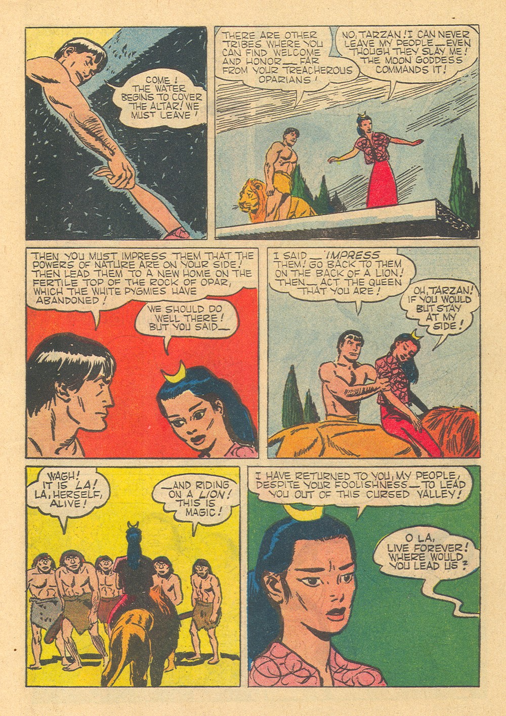 Read online Tarzan (1948) comic -  Issue #130 - 9
