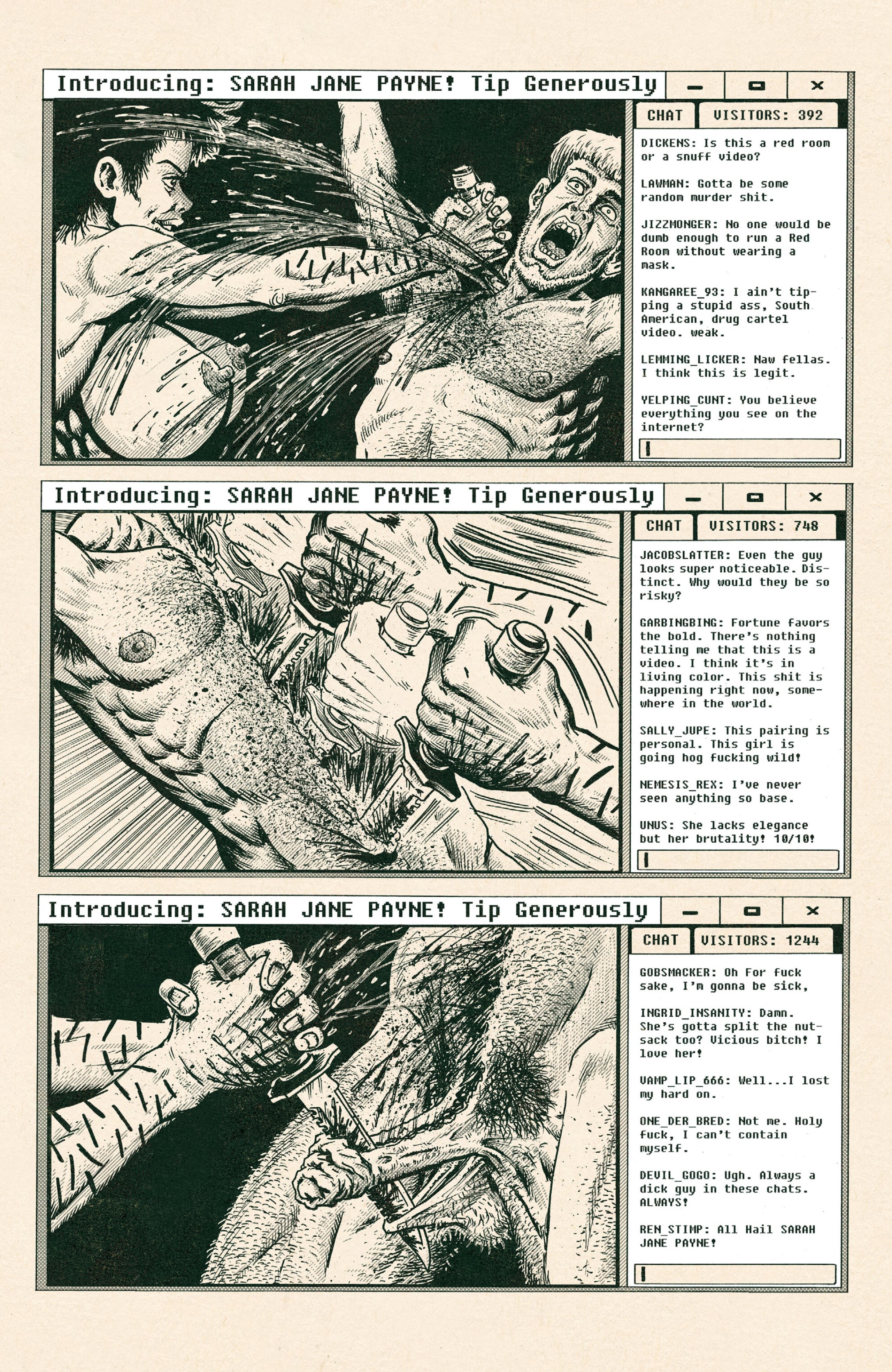 Read online Red Room: Crypto Killaz comic -  Issue #4 - 30