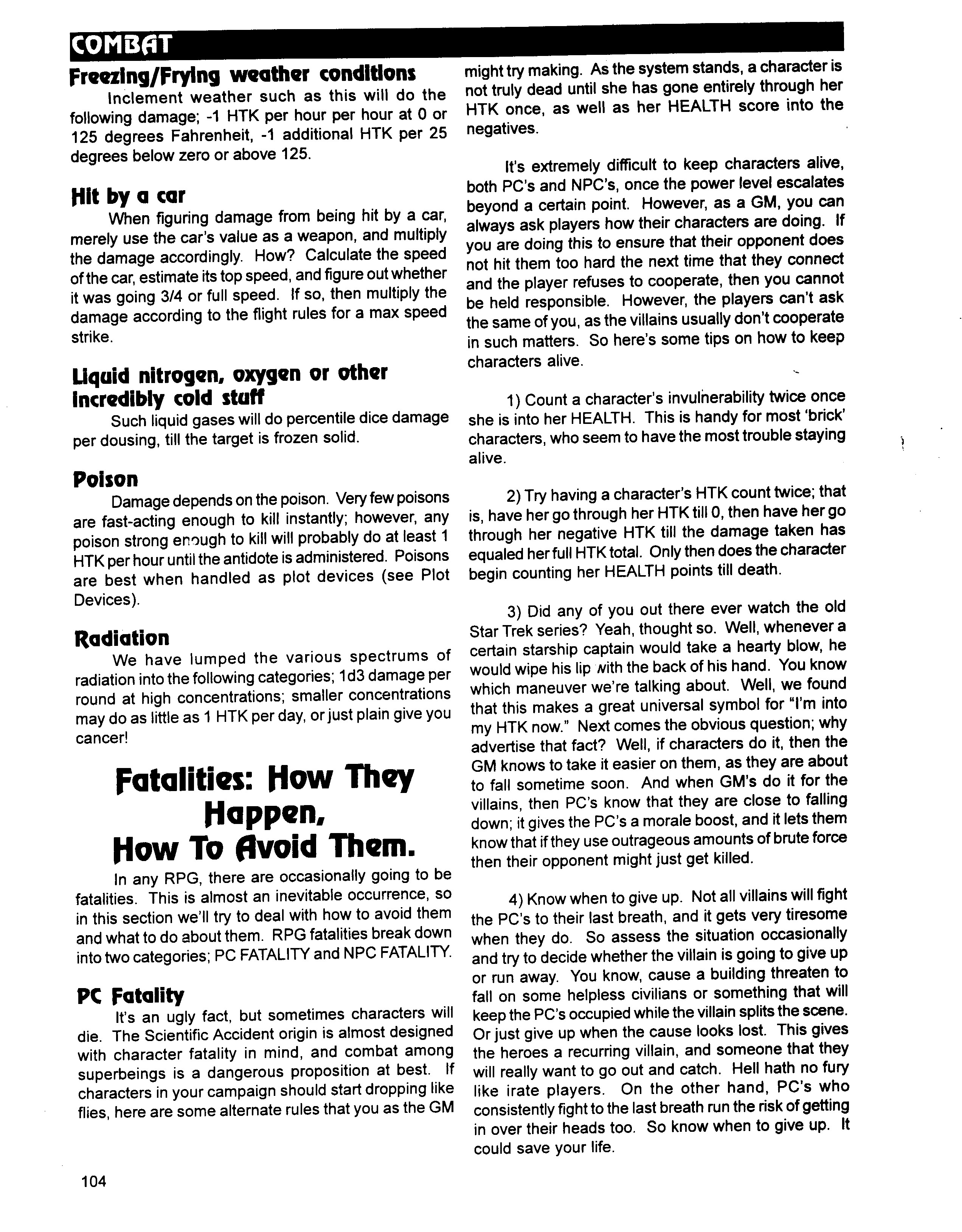 Read online Superbabes: The Femforce Role-Playing Game comic -  Issue # TPB - 106