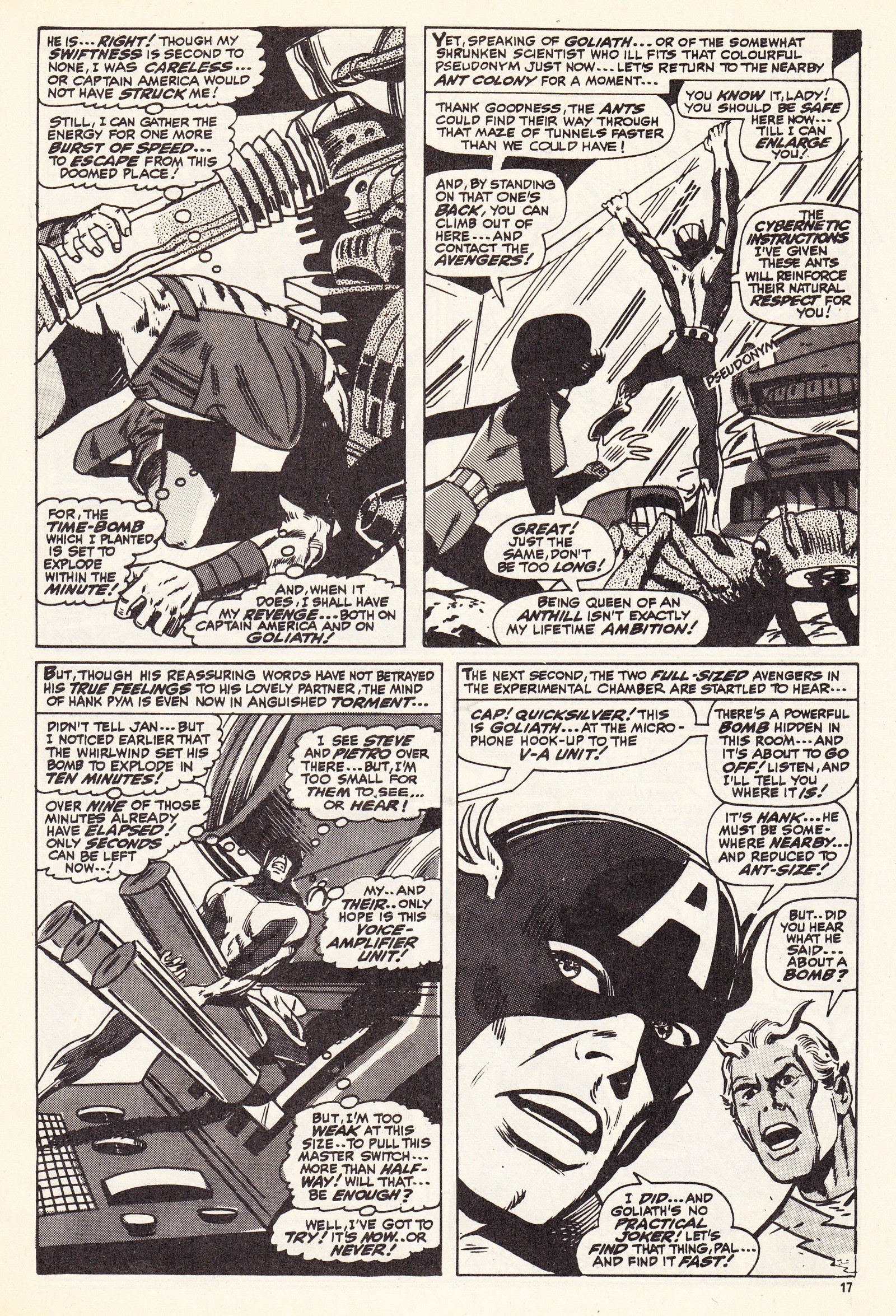 Read online The Avengers (1973) comic -  Issue #59 - 17