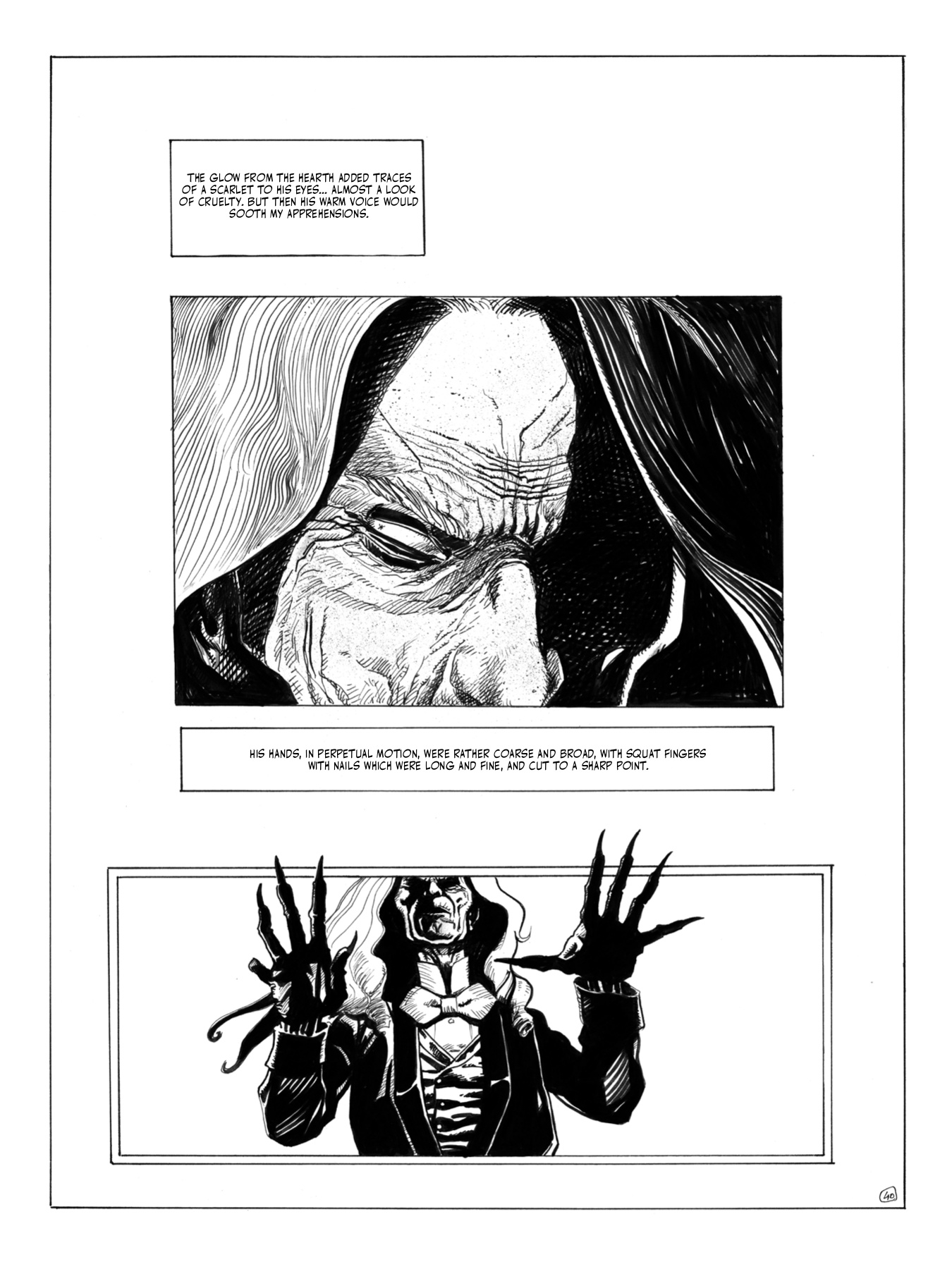 Read online Bram Stoker's Dracula by Georges Bess comic -  Issue # TPB (Part 1) - 39