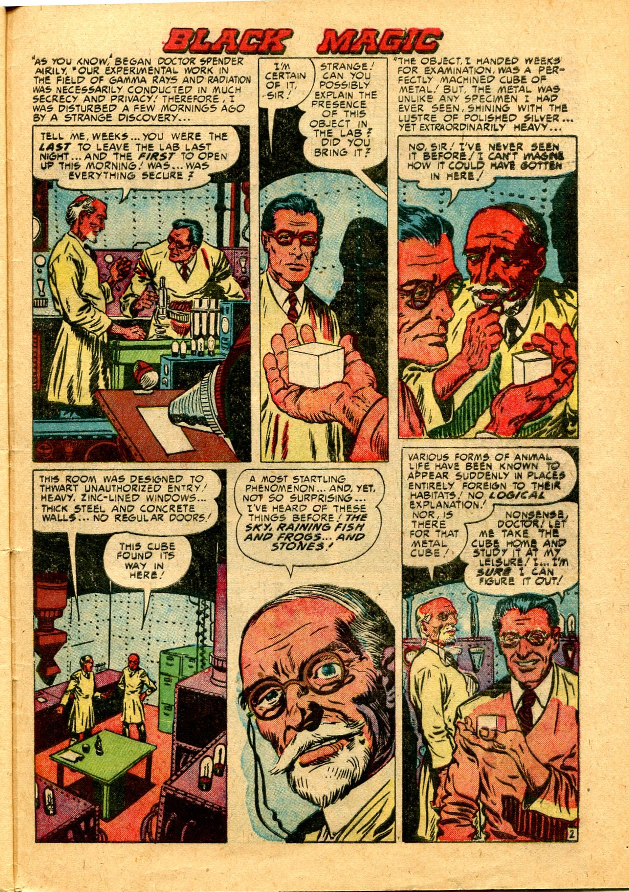 Read online Black Magic (1950) comic -  Issue #13 - 37