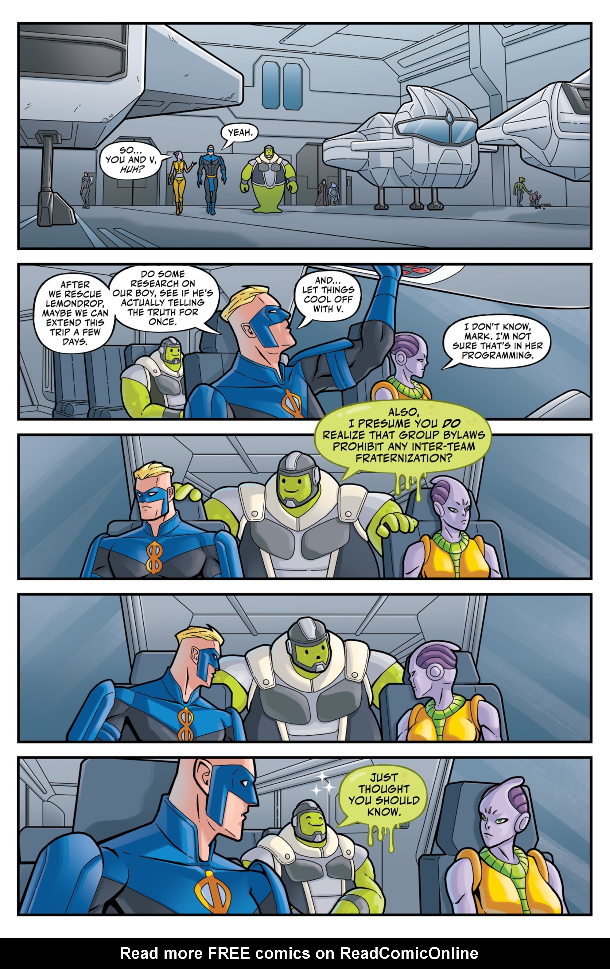 Read online Keepers Of The Cosmos comic -  Issue #1 - 18