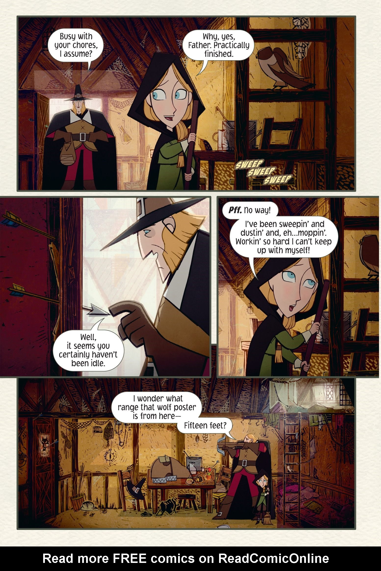 Read online Wolfwalkers: The Graphic Novel comic -  Issue # TPB (Part 1) - 31