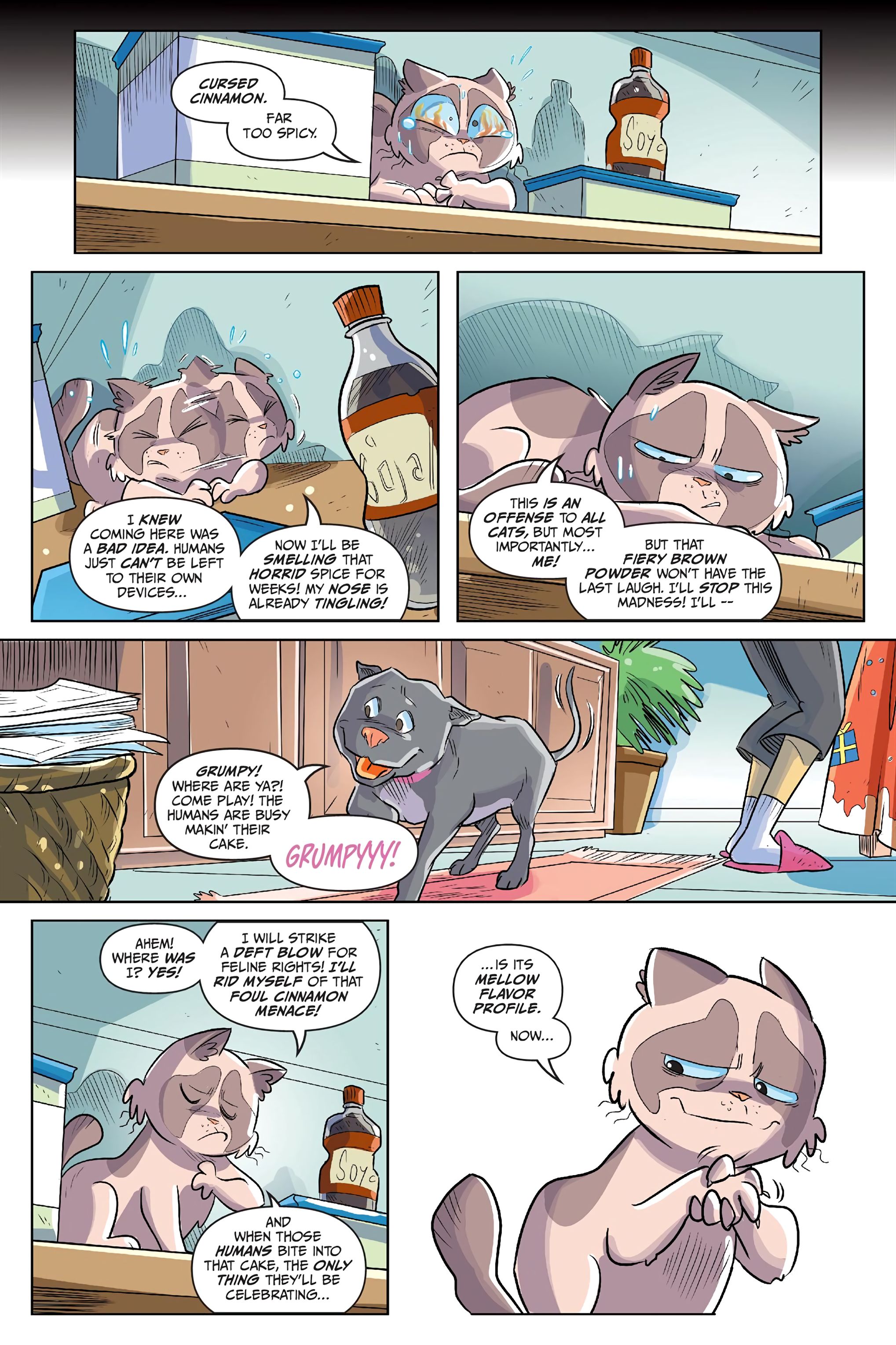 Read online Grumpy Cat: The Grumpus and Other Horrible Holiday Tales comic -  Issue # TPB - 59