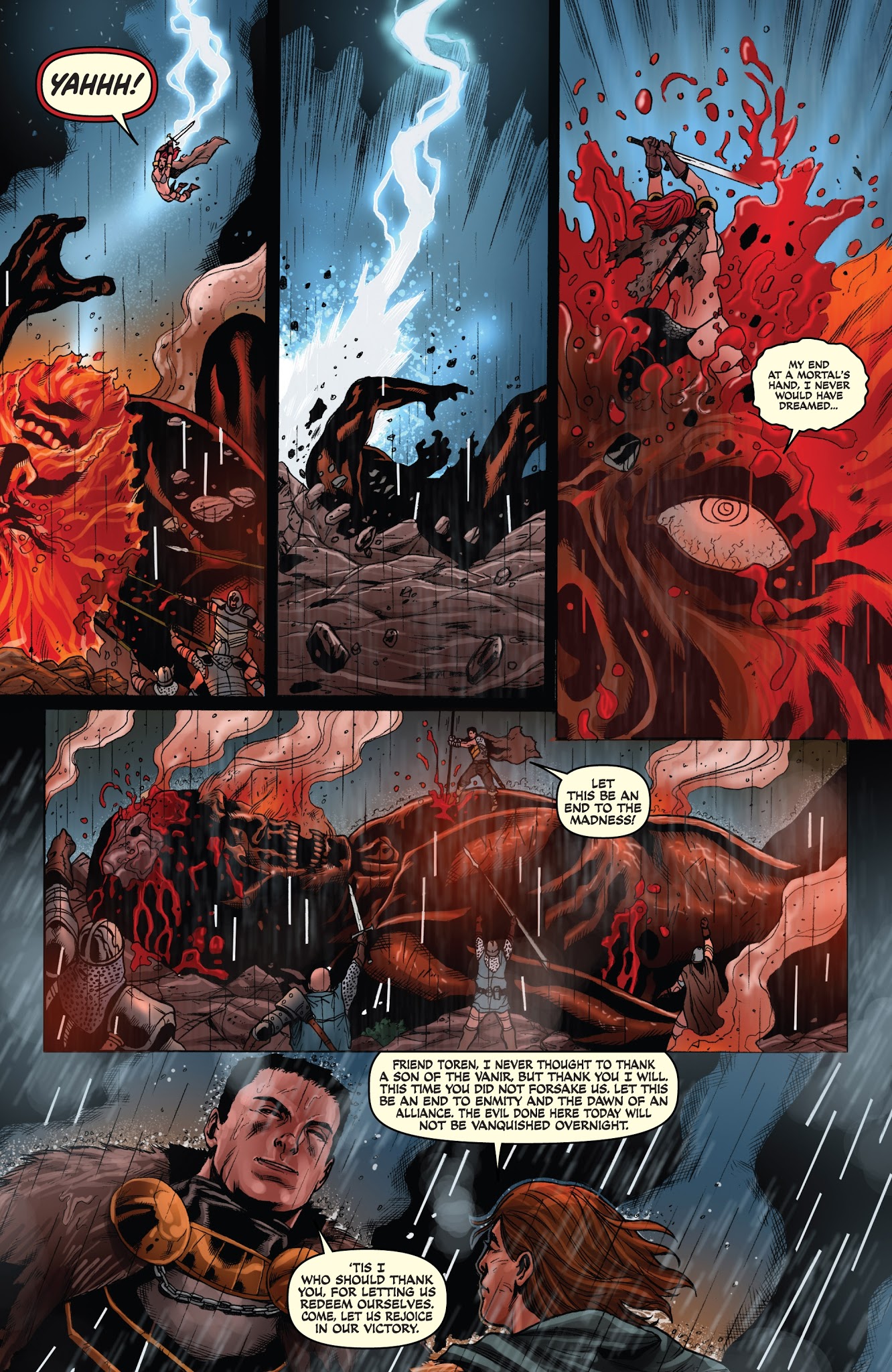 Read online Red Sonja: Revenge of the Gods comic -  Issue #5 - 22