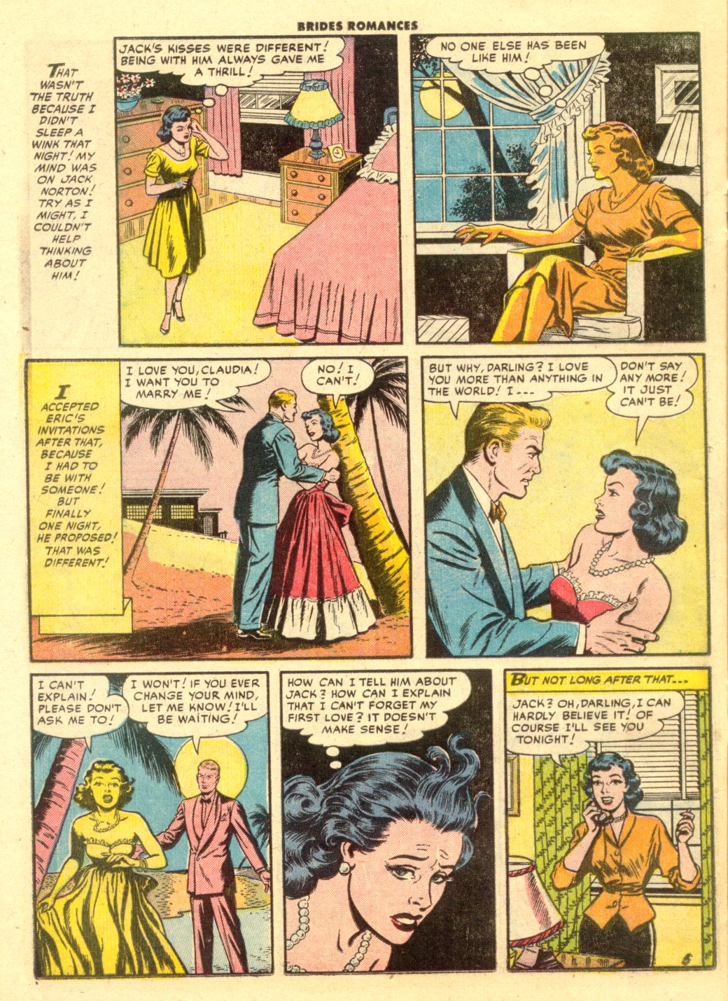 Read online Brides Romances comic -  Issue #14 - 16