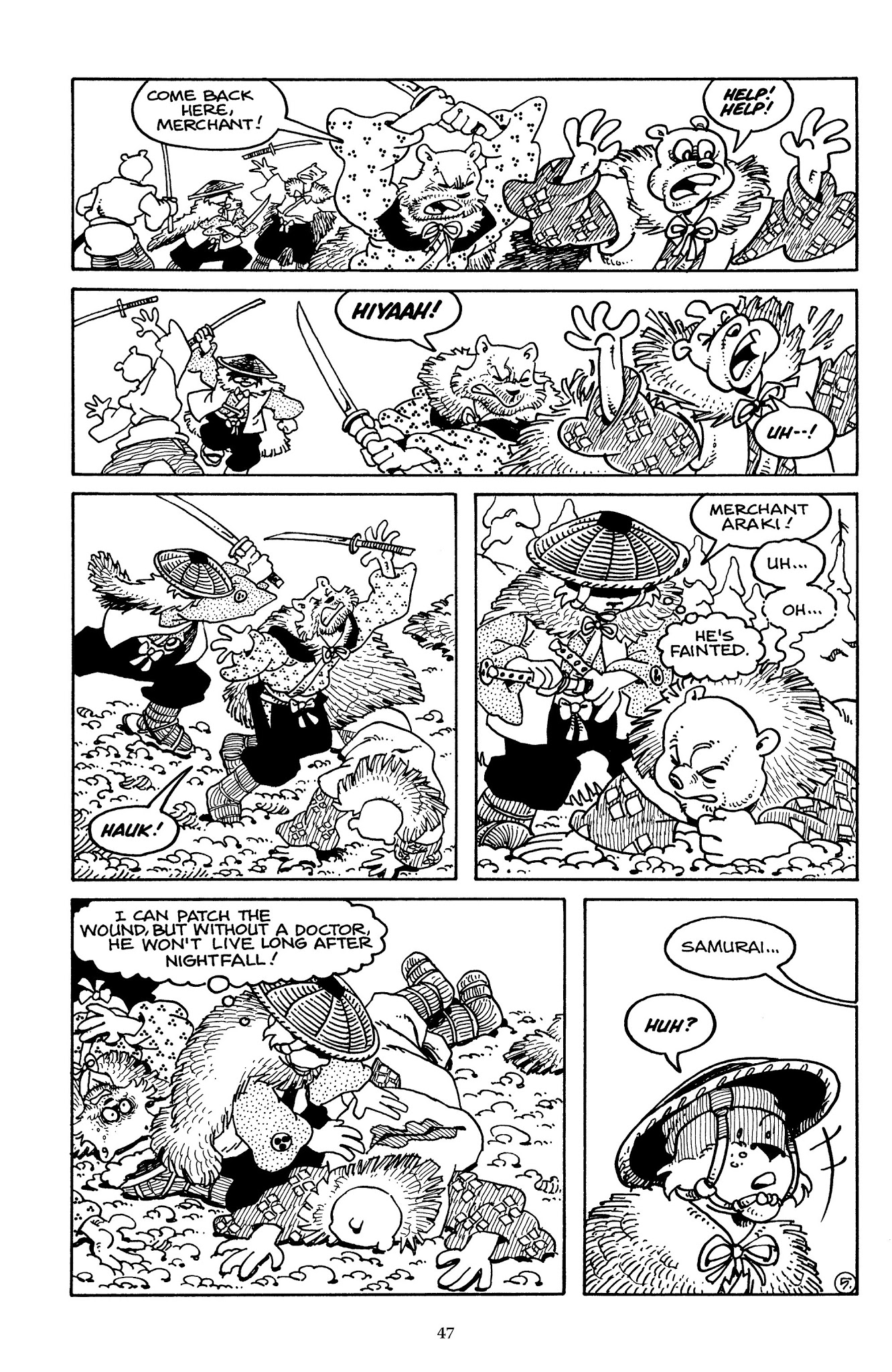 Read online The Usagi Yojimbo Saga comic -  Issue # TPB 2 - 47