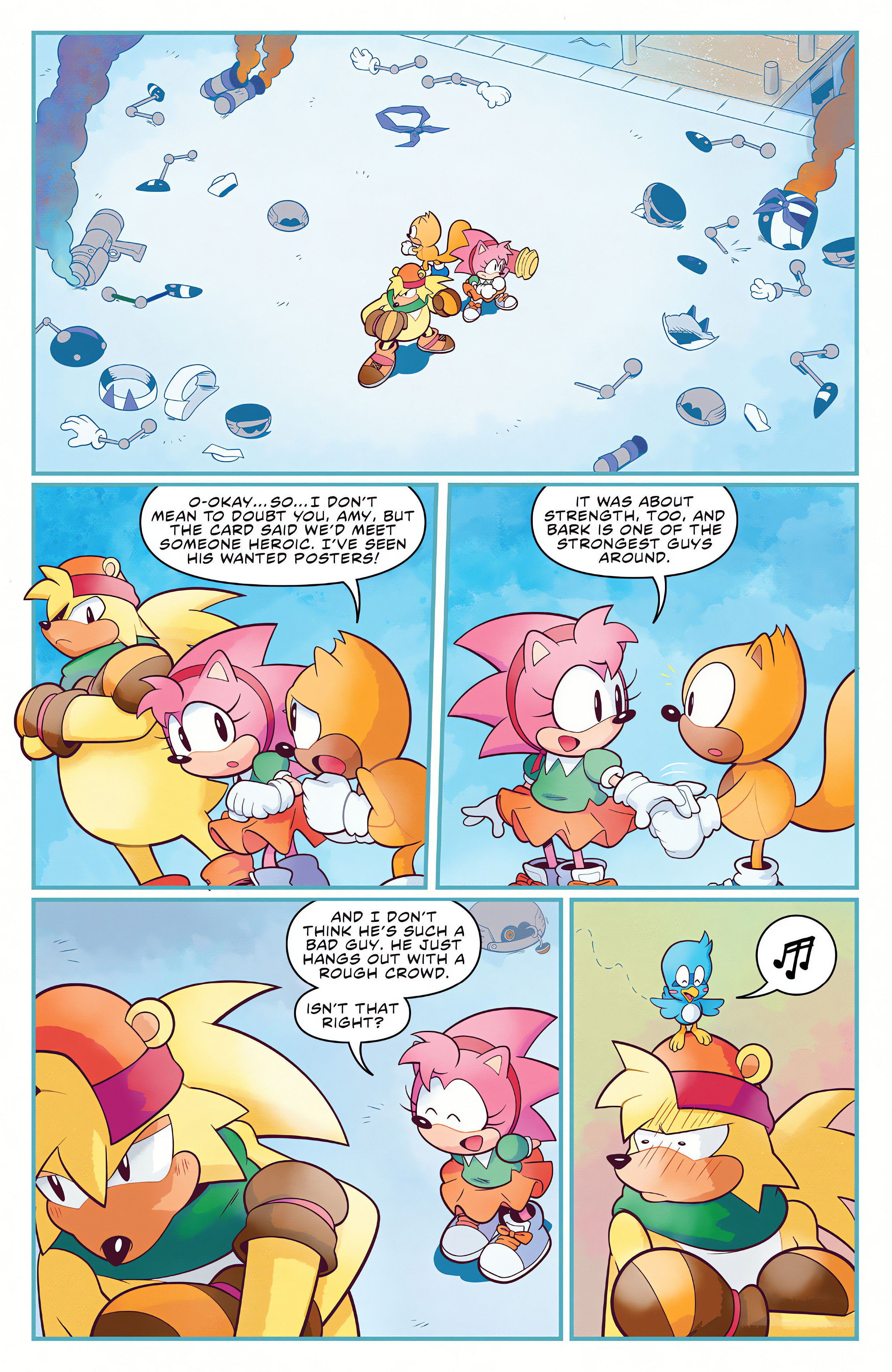 Read online Sonic the Hedgehog: Amy's 30th Anniversary Special comic -  Issue # Full - 18