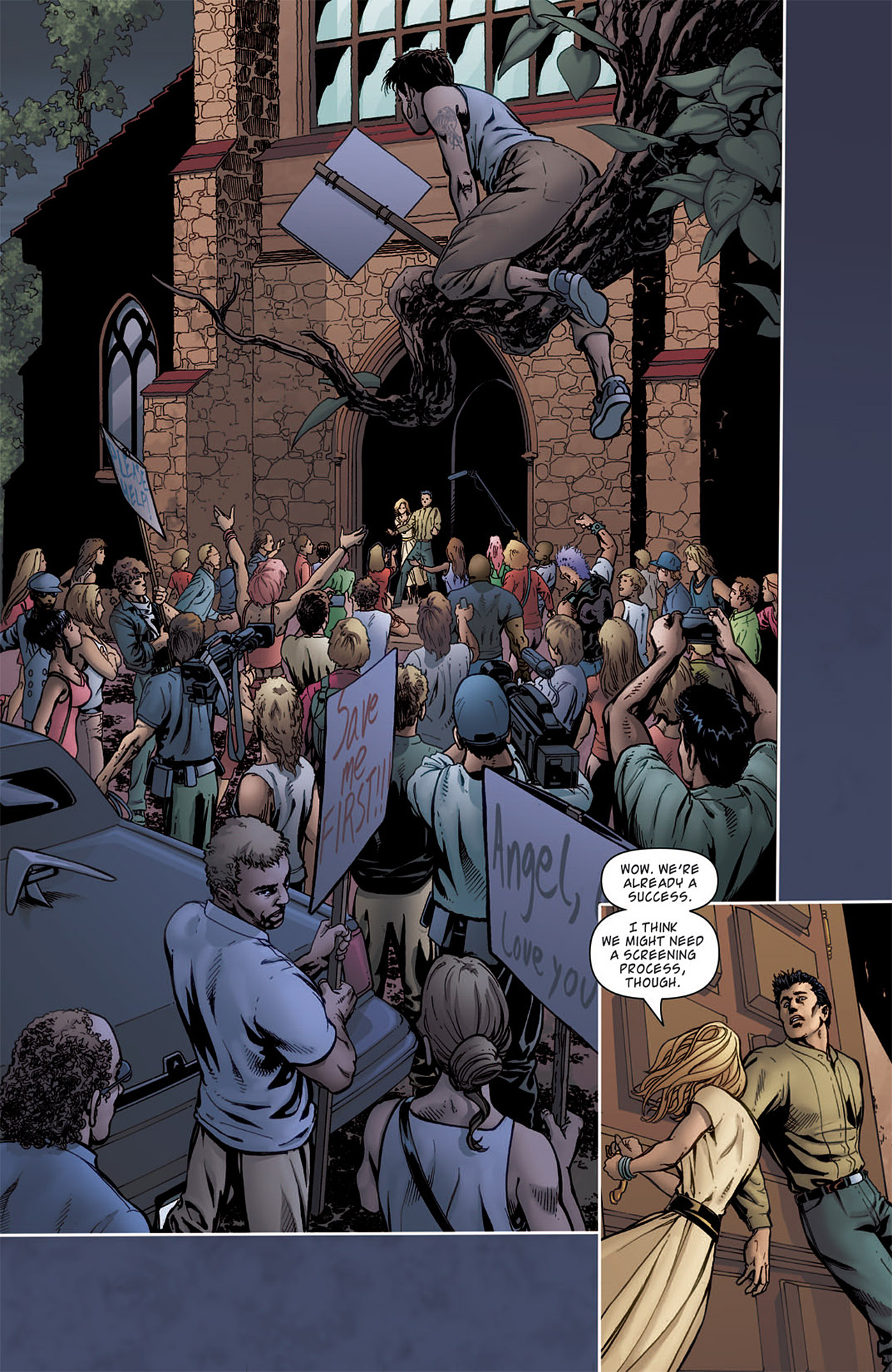 Read online Angel comic -  Issue #18 - 13