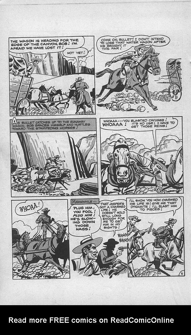 Read online Bob Steele Western comic -  Issue # Full - 18