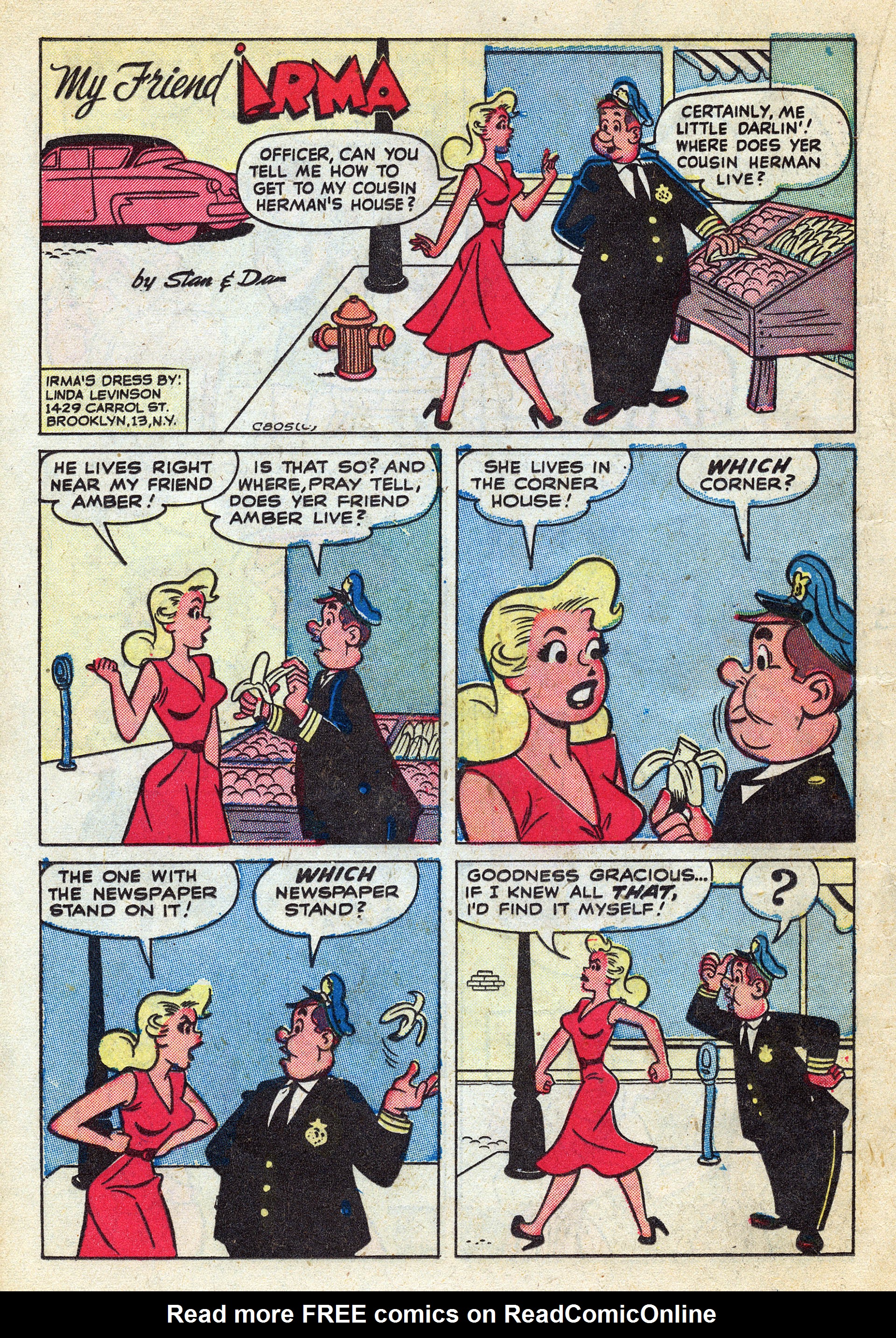 Read online My Friend Irma comic -  Issue #34 - 18