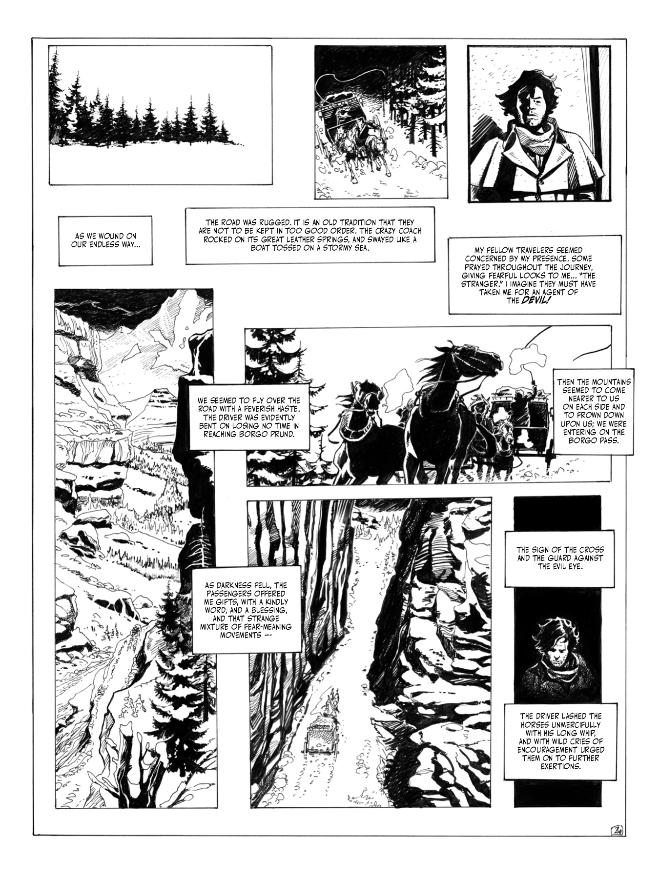 Read online Bram Stoker's Dracula by Georges Bess comic -  Issue # TPB (Part 1) - 23