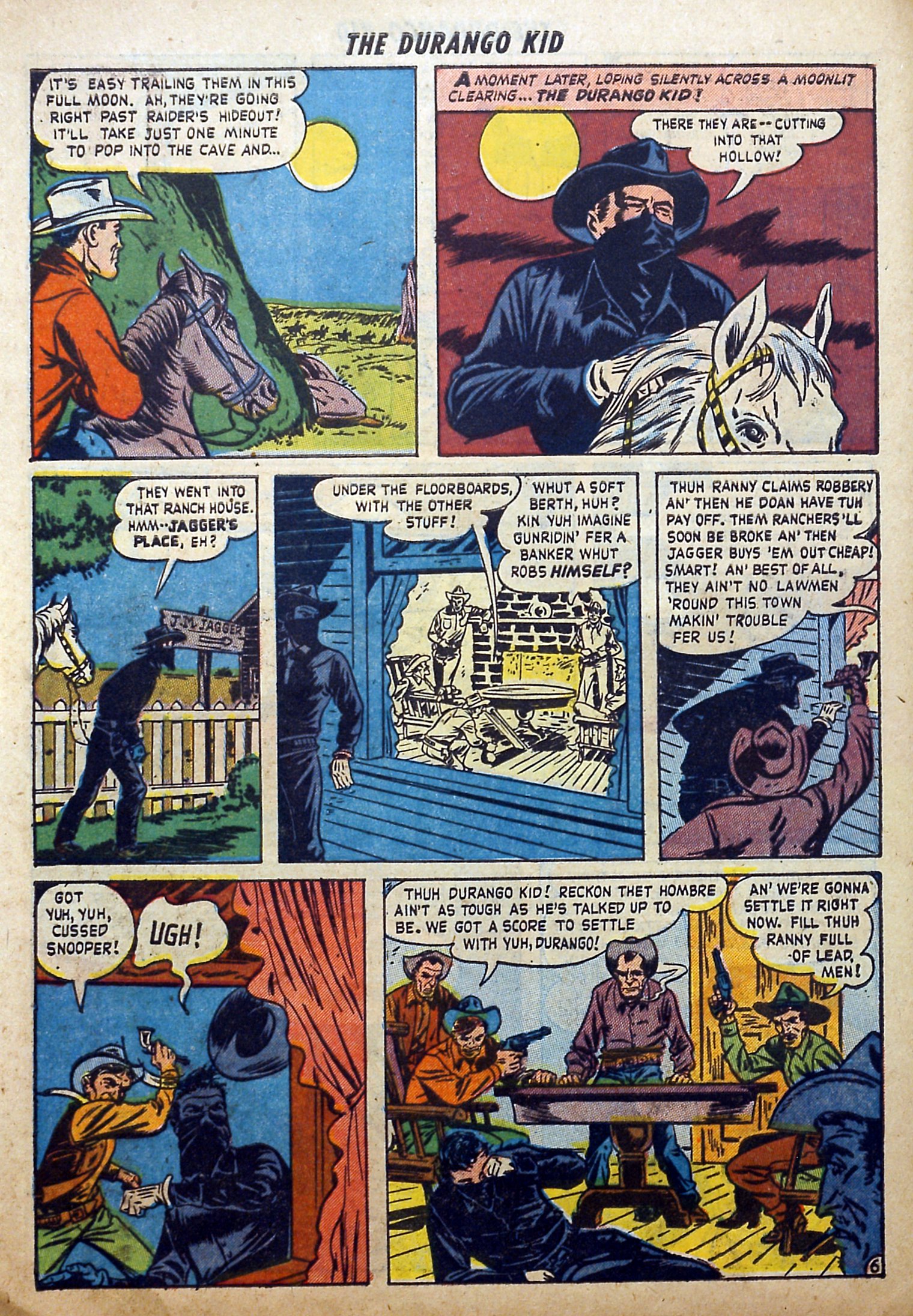 Read online Charles Starrett as The Durango Kid comic -  Issue #1 - 8