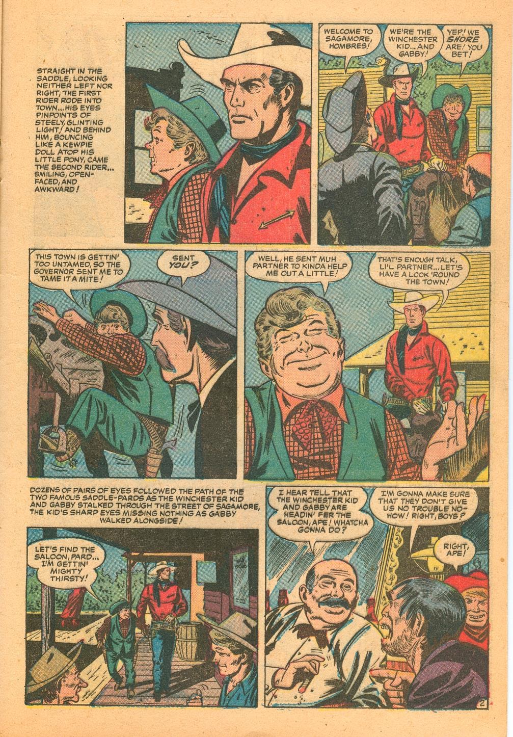 Read online Outlaw Fighters comic -  Issue #5 - 21
