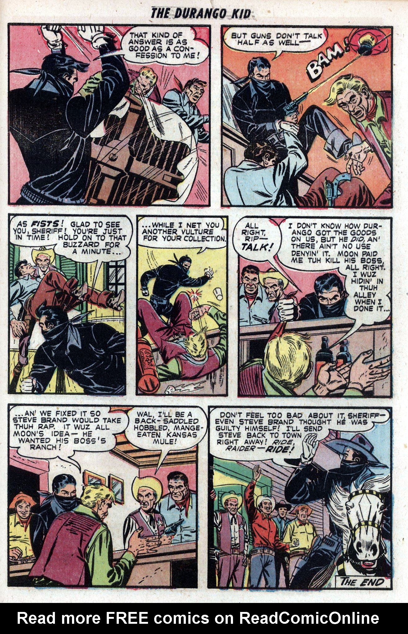 Read online Charles Starrett as The Durango Kid comic -  Issue #11 - 33