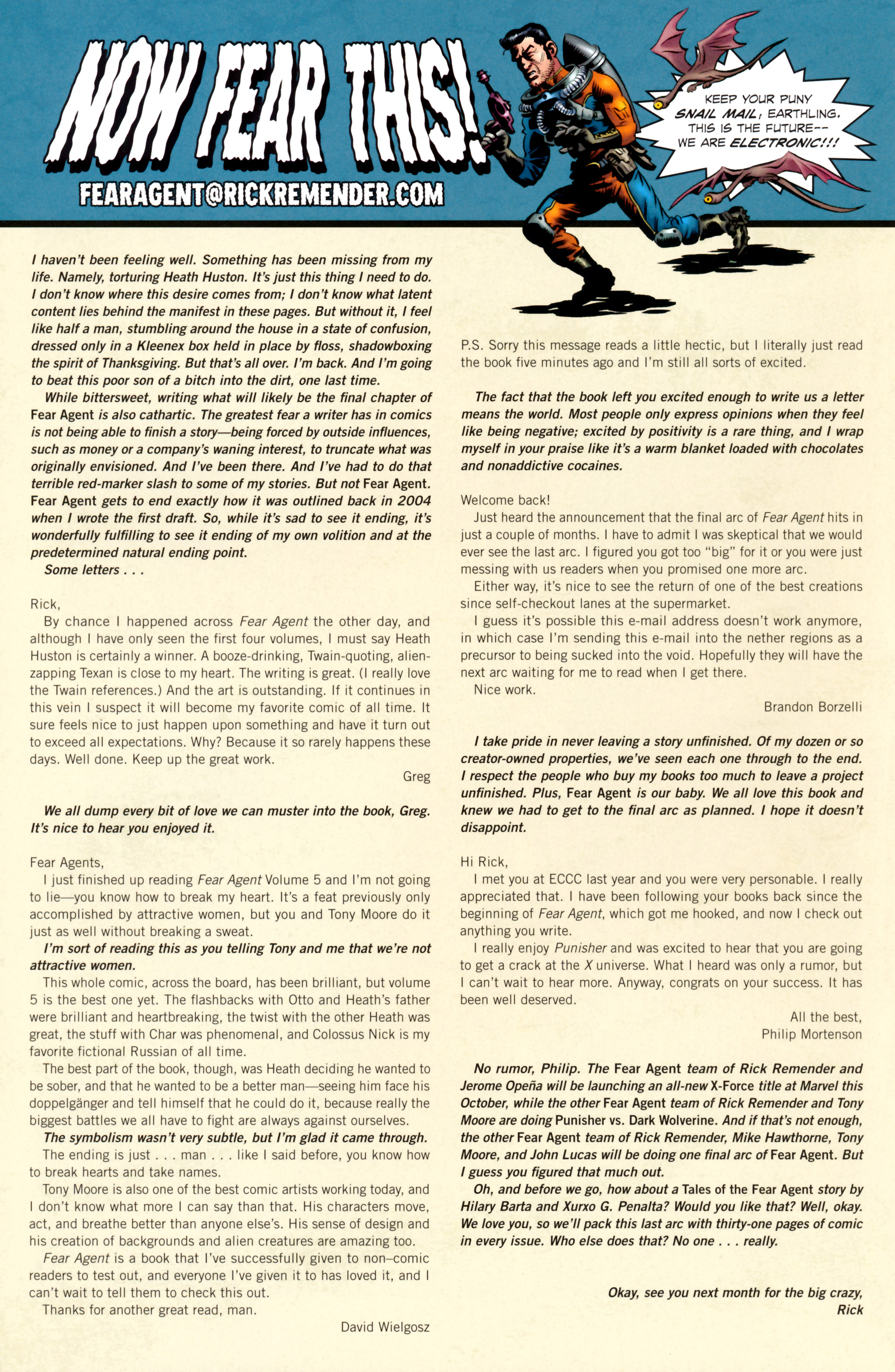 Read online Fear Agent comic -  Issue #28 - 26