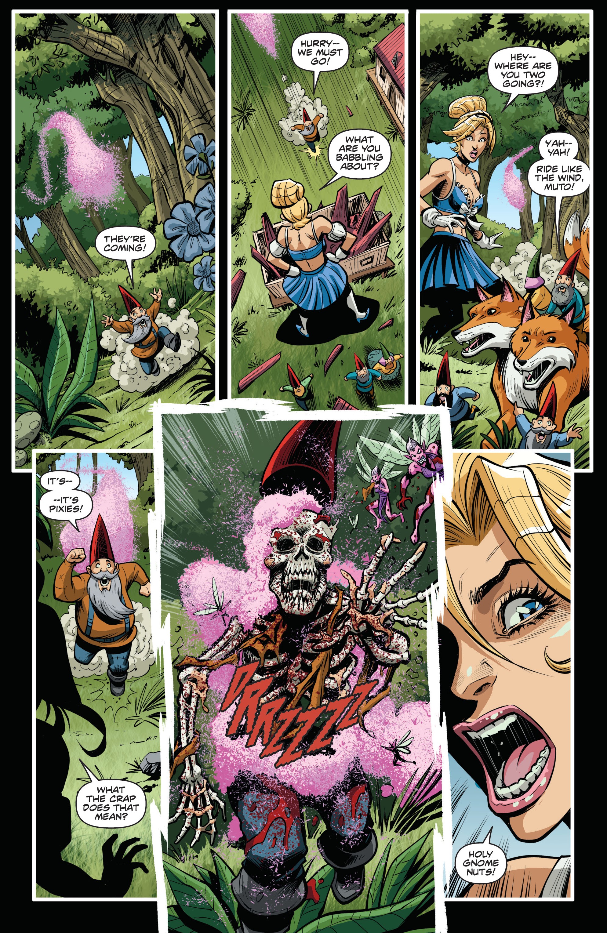 Read online Grimm Spotlight: Cinderella vs The Tooth Fairy comic -  Issue # Full - 18