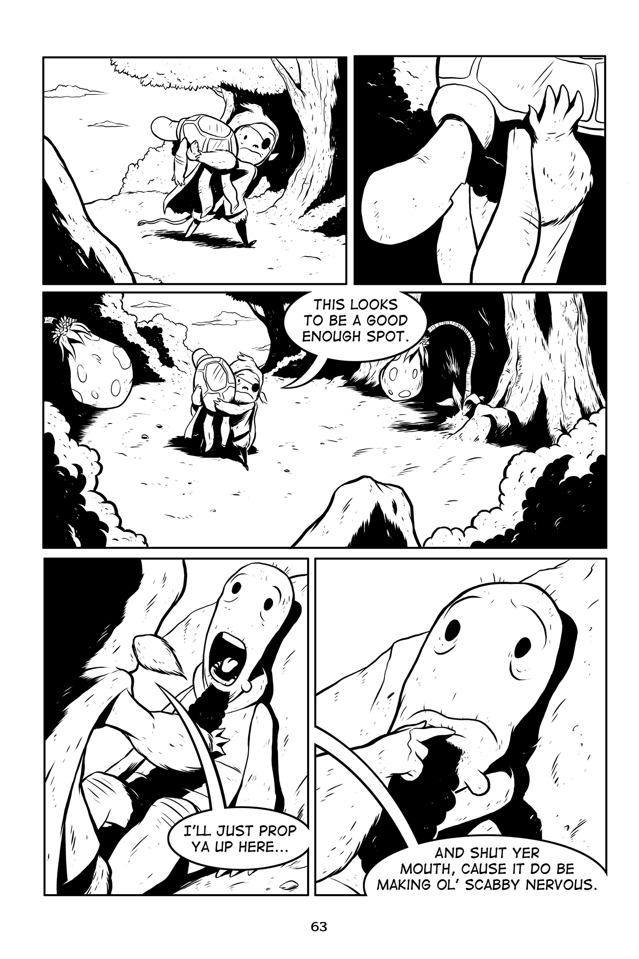 Read online Chickenhare: Fire in the Hole comic -  Issue # TPB (Part 1) - 65