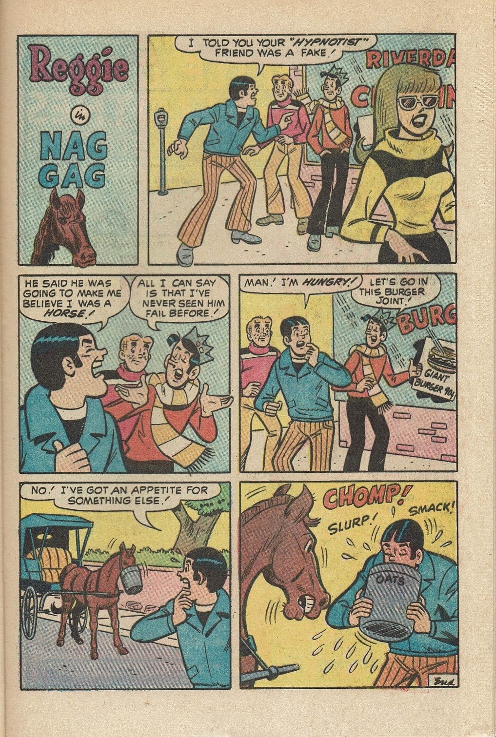 Read online Reggie's Wise Guy Jokes comic -  Issue #21 - 32
