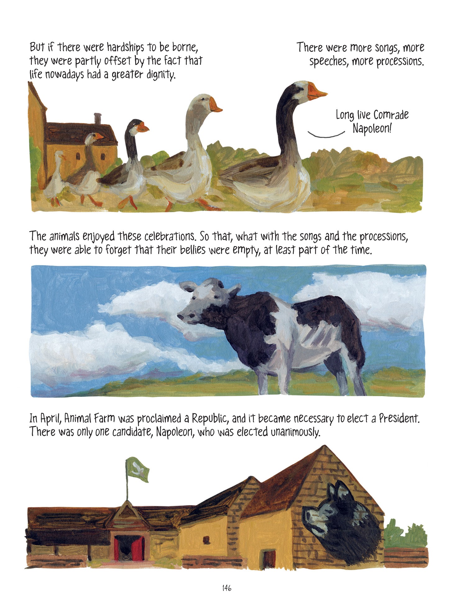 Read online Animal Farm: The Graphic Novel comic -  Issue # TPB (Part 2) - 42