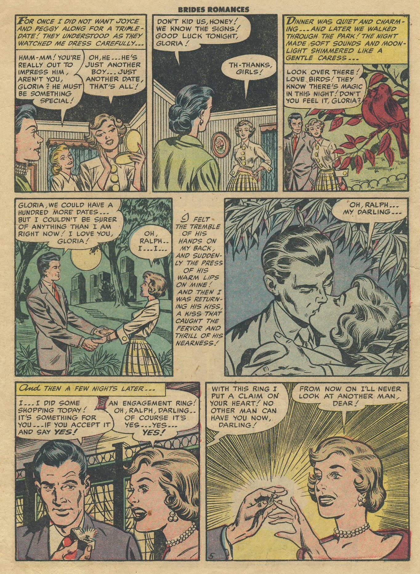 Read online Brides Romances comic -  Issue #3 - 7