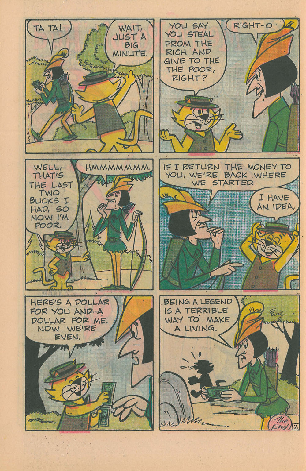 Read online Top Cat (1970) comic -  Issue #13 - 16
