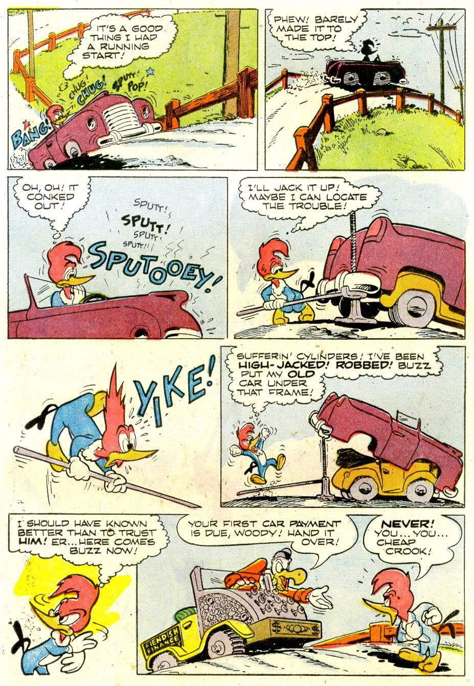 Read online Walter Lantz Woody Woodpecker (1952) comic -  Issue #19 - 21
