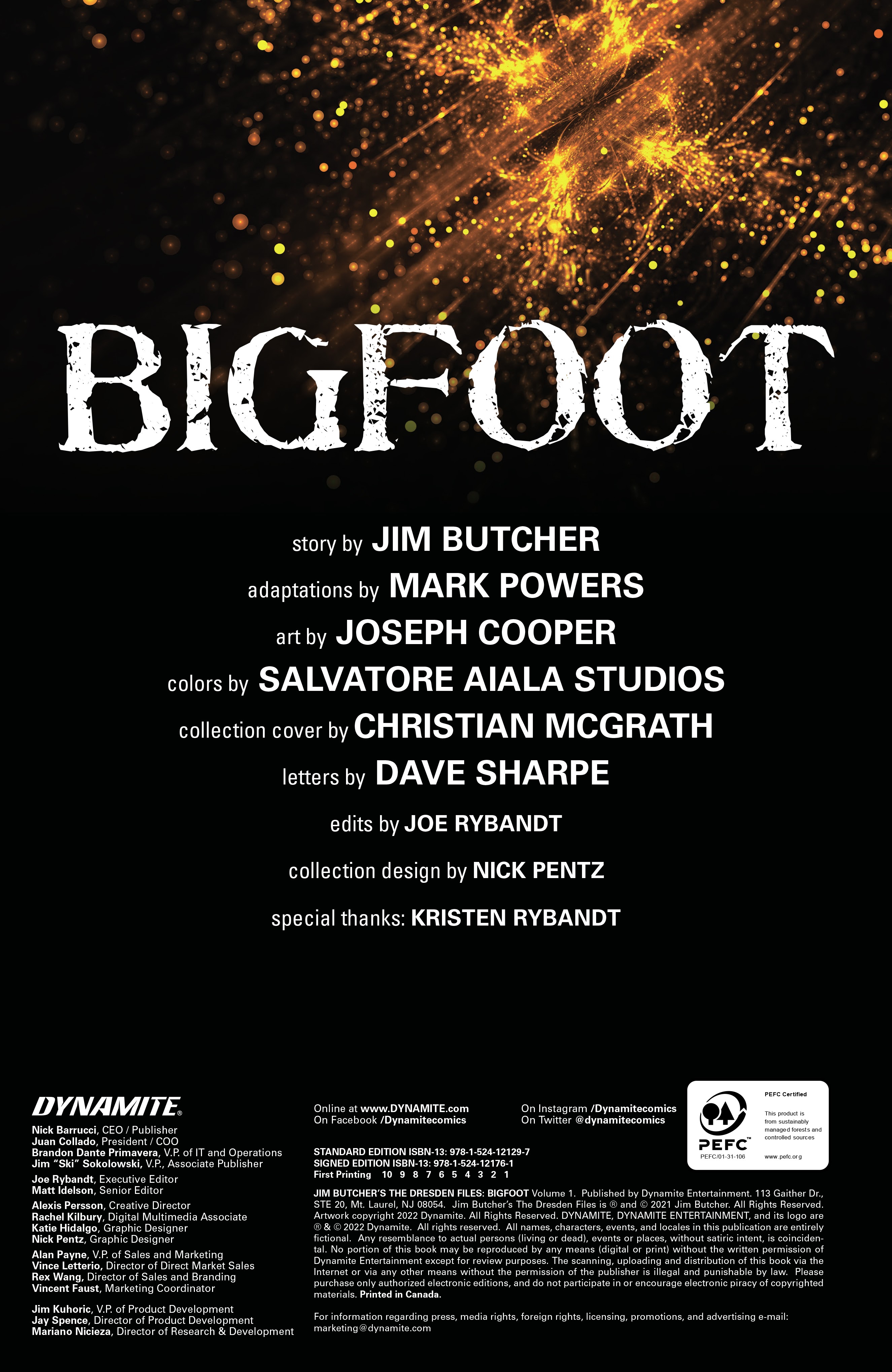 Read online Jim Butcher's The Dresden Files: Bigfoot comic -  Issue # TPB - 4