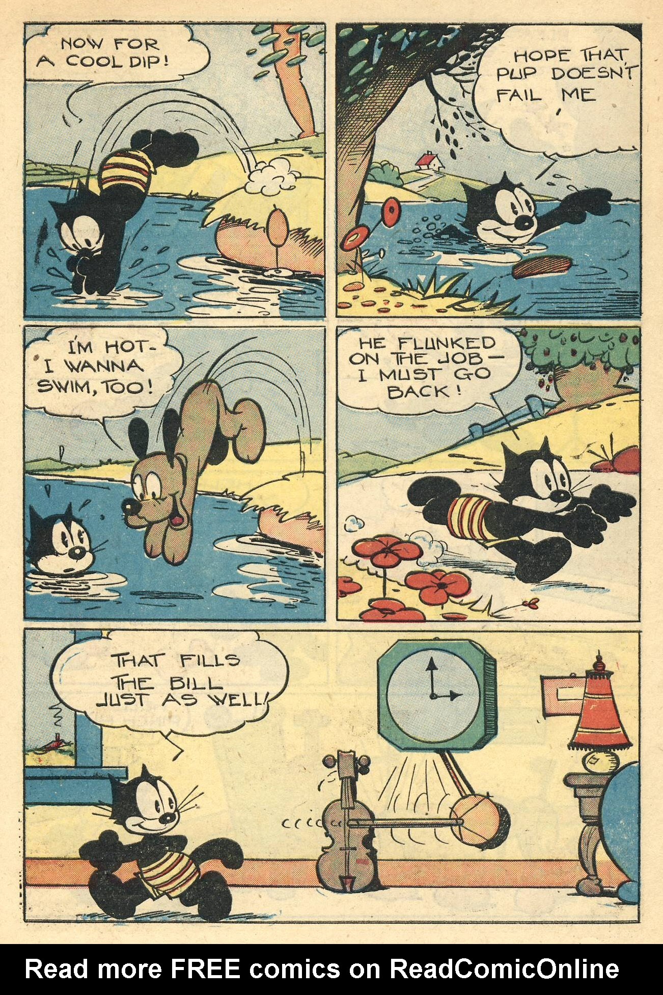 Read online Felix the Cat (1948) comic -  Issue #11 - 8
