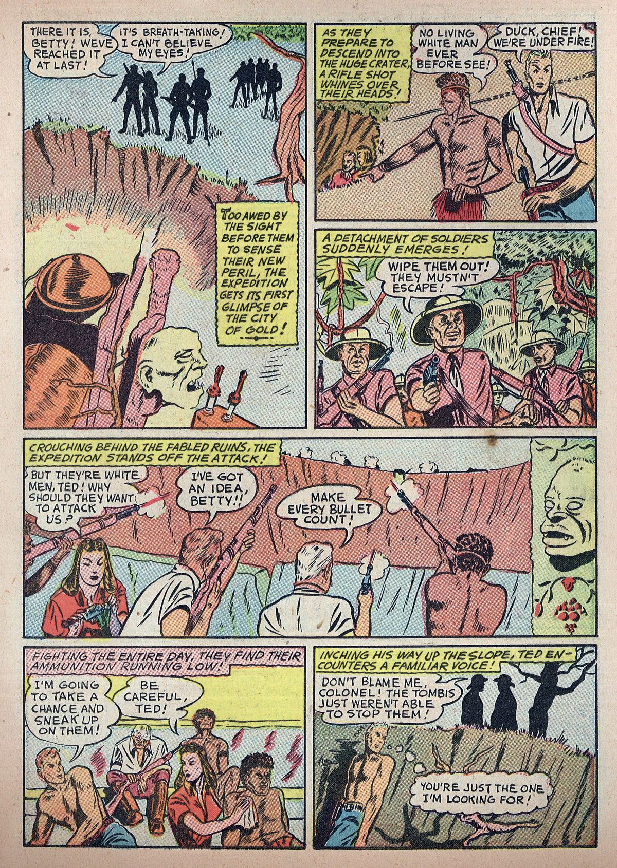 Read online Exciting Comics comic -  Issue #3 - 19